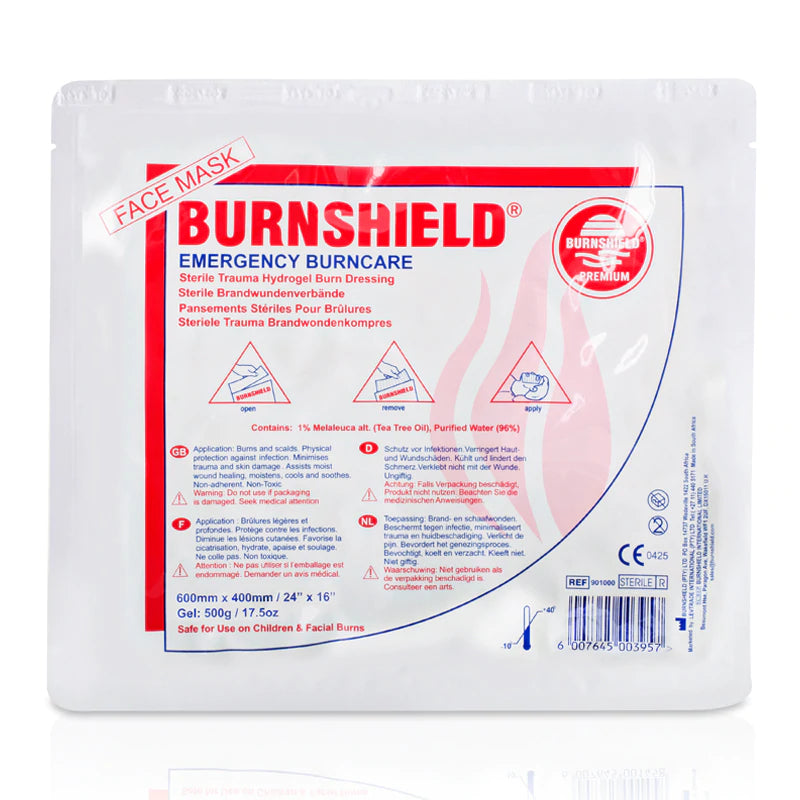 Burn Face Mask - Premium Protective Face Cover for Burns & Skin Recovery - Ideal for Post-Treatment, First Aid & Daily Skin Protection