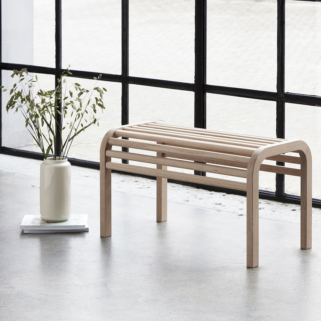 Andersen B1 Bench - Premium Wooden Bench for Indoor & Outdoor Use - Perfect for Patio, Garden, Entryway, and Living Room Decor