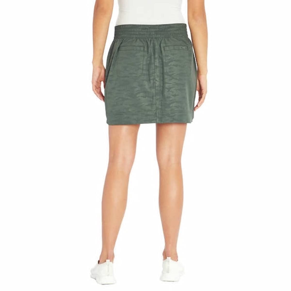 Orvis Women's Embossed Pull-On Travel Skort - Comfortable Stretch Fabric for Hiking, Golf & Casual Wear | Quick-Dry Wrinkle-Resistant Skirt with Pockets