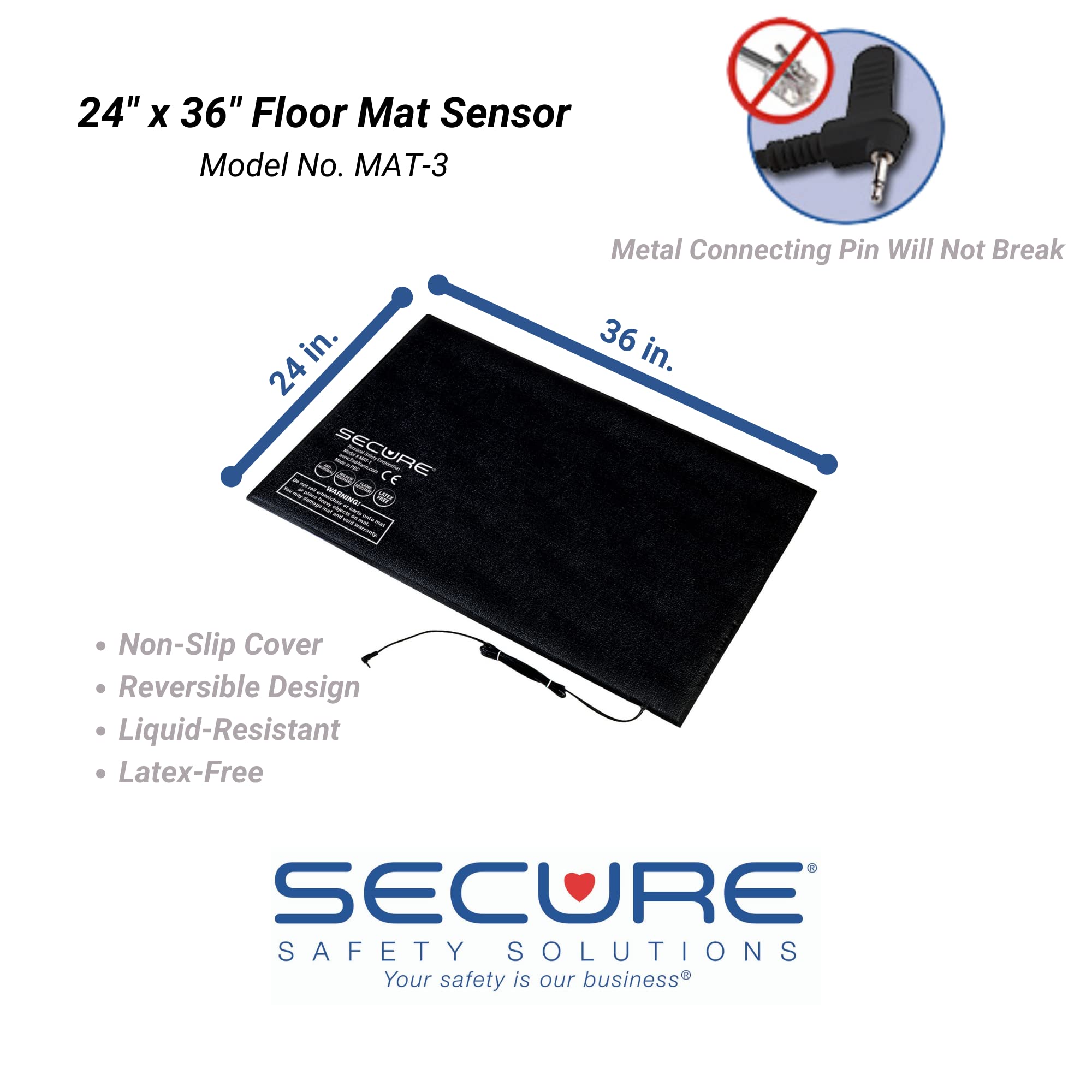 Wireless Bed Alarm for Elderly - 24