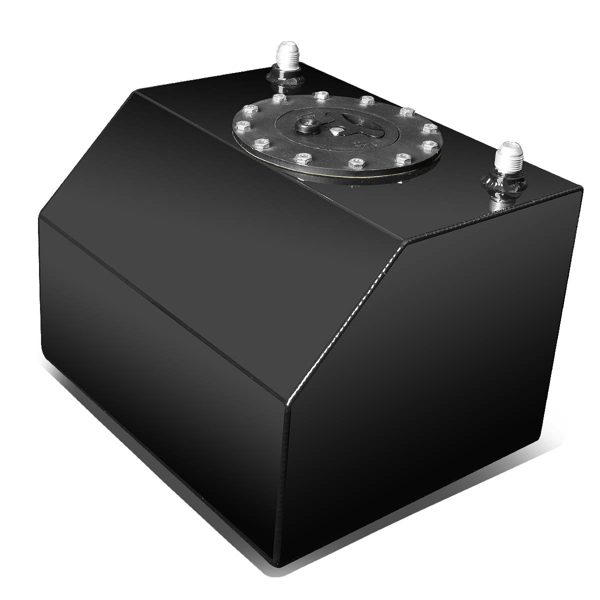 8 Gallon Aluminum Fuel Tank with 8AN Male Inlet - 10