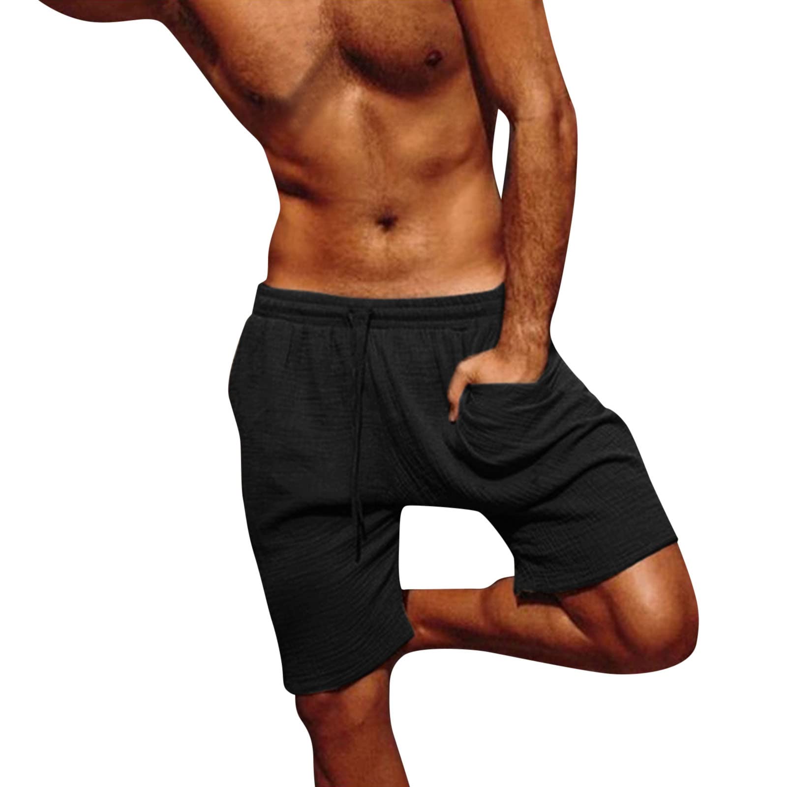 **Men's Casual Cargo Shorts for Spring & Summer - Breathable Beach Sports Shorts with Pockets | Perfect for Outdoor Activities, Travel & Lounge Wear**