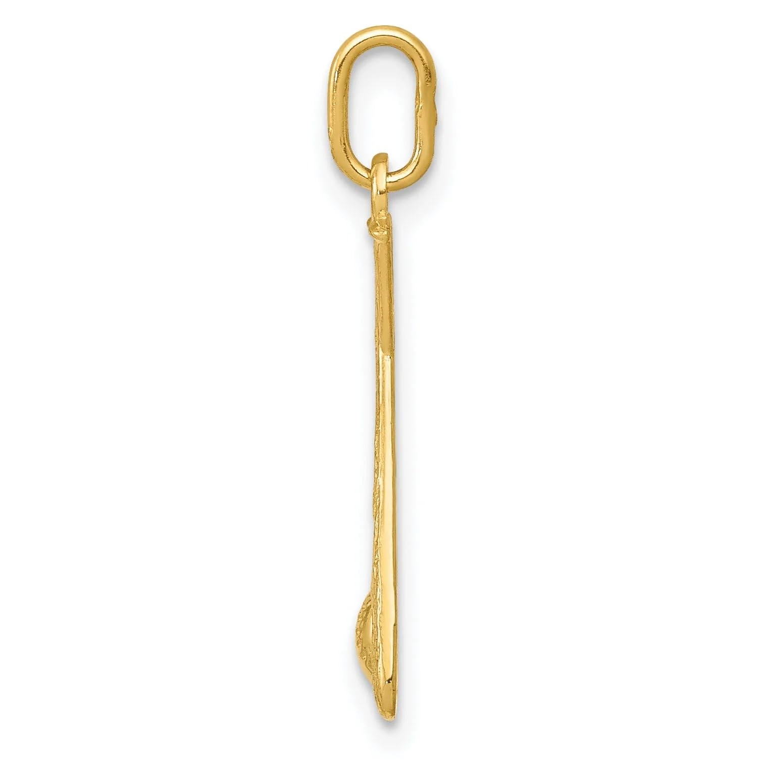 14K Yellow Gold Baseball Bat and Ball Pendant Necklace - Elegant Sports Jewelry for Women & Men - Perfect Gift for Baseball Fans, Players, and Coaches - Great for Games, Birthdays, and Special Occasions