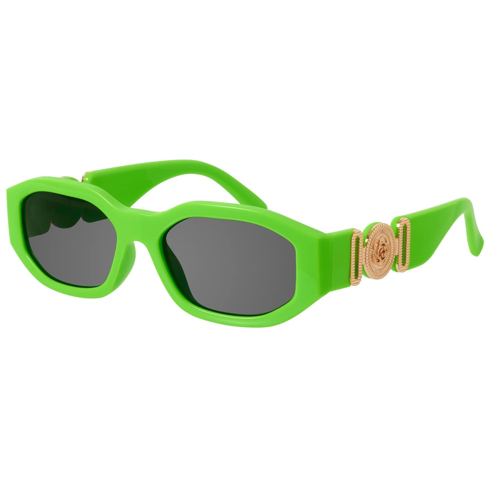 Trendy Rectangle Sunglasses for Women & Men - Mosanana TRACER Model | UV Protection Fashion Shades for Driving, Beach & Outdoor Activities