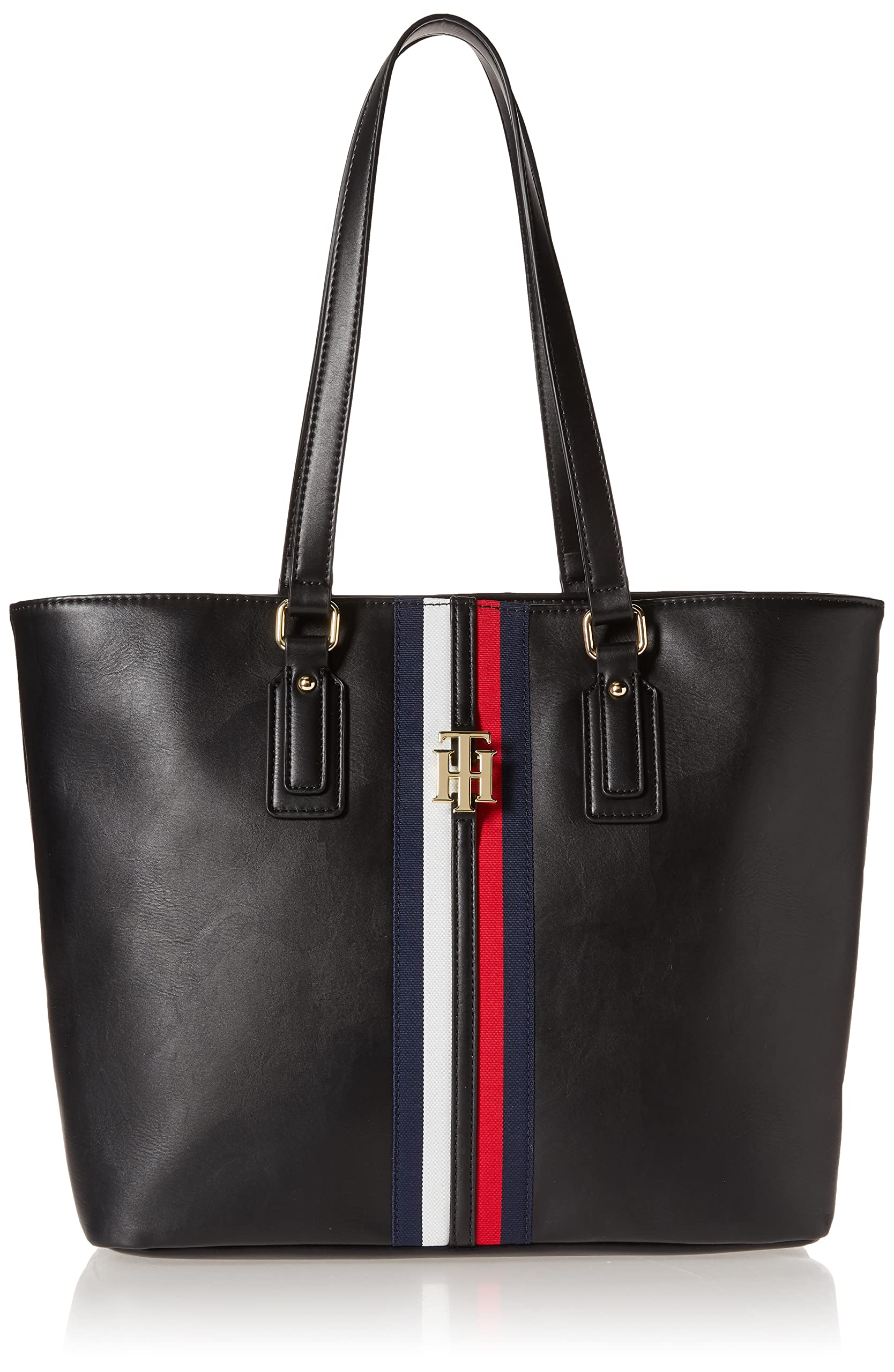 Tommy Hilfiger Women's Jaden Plus Size Tote Bag - Stylish & Spacious Handbag for Work, Travel & Everyday Use