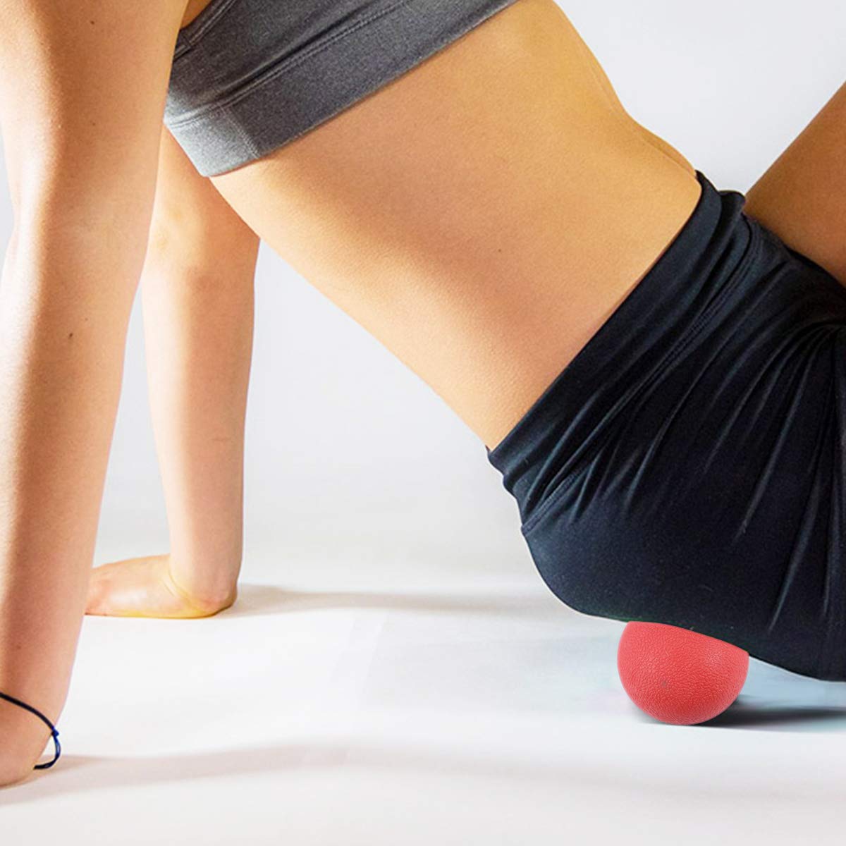 Premium Soft Yoga Roller Ball for Neck & Foot Massage – Deep Tissue Muscle Roller, Hand & Foot Massage Balls – Relieve Pain & Tension for Yoga, Fitness & Post-Workout Recovery