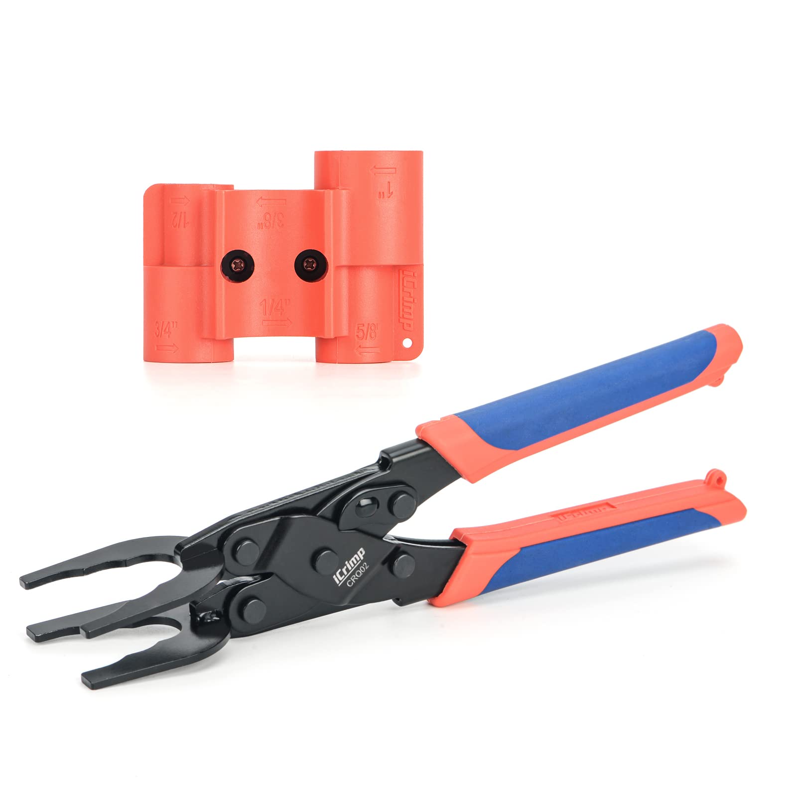 iCrimp Disconnect Tool and Deburring Gauge Tool Kit for Push-to-Connect Fittings - Perfect for Plumbing, HVAC, and Automotive Applications