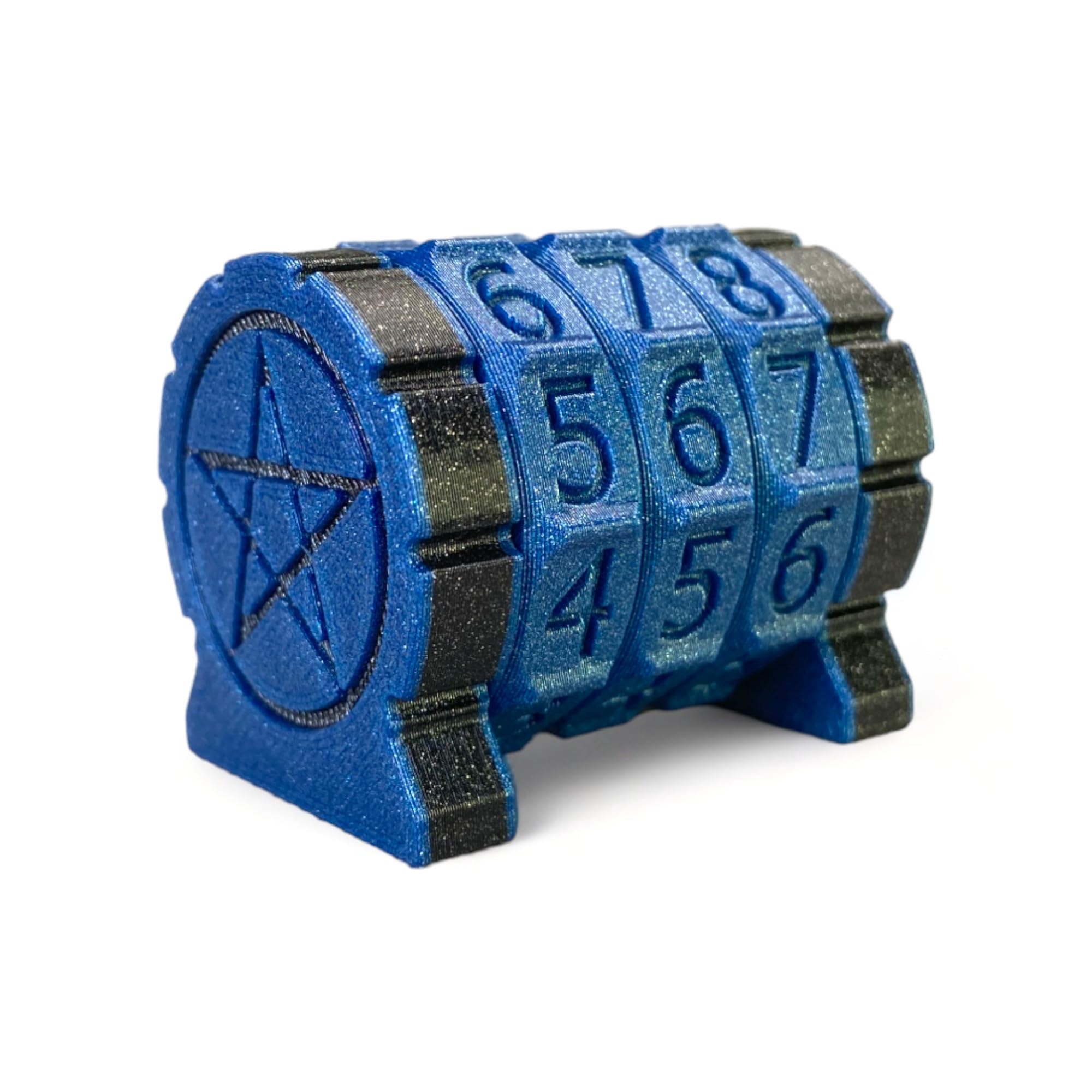 Magic The Gathering Life Counter - MTG Health Tracker for Board Games & RPG Card Games | Durable Game Accessory with Spinner Dial | Perfect for Magic, Yu-Gi-Oh, Pokemon TCG Players (Blue)