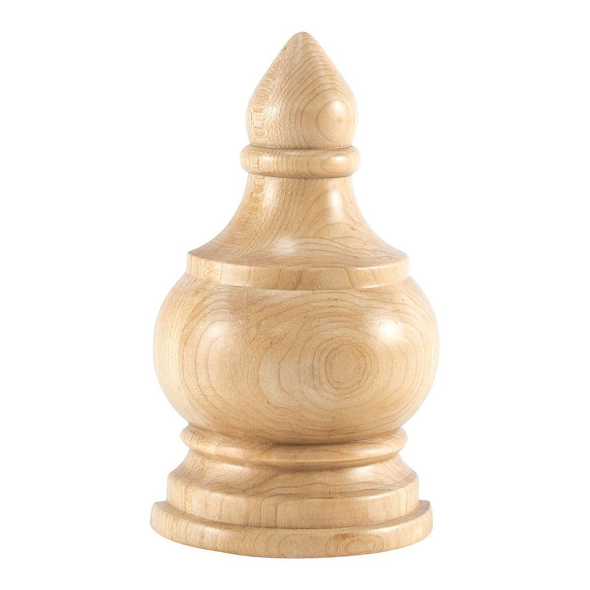 Hardwood Traditional Transition Finial Moulding 3.25