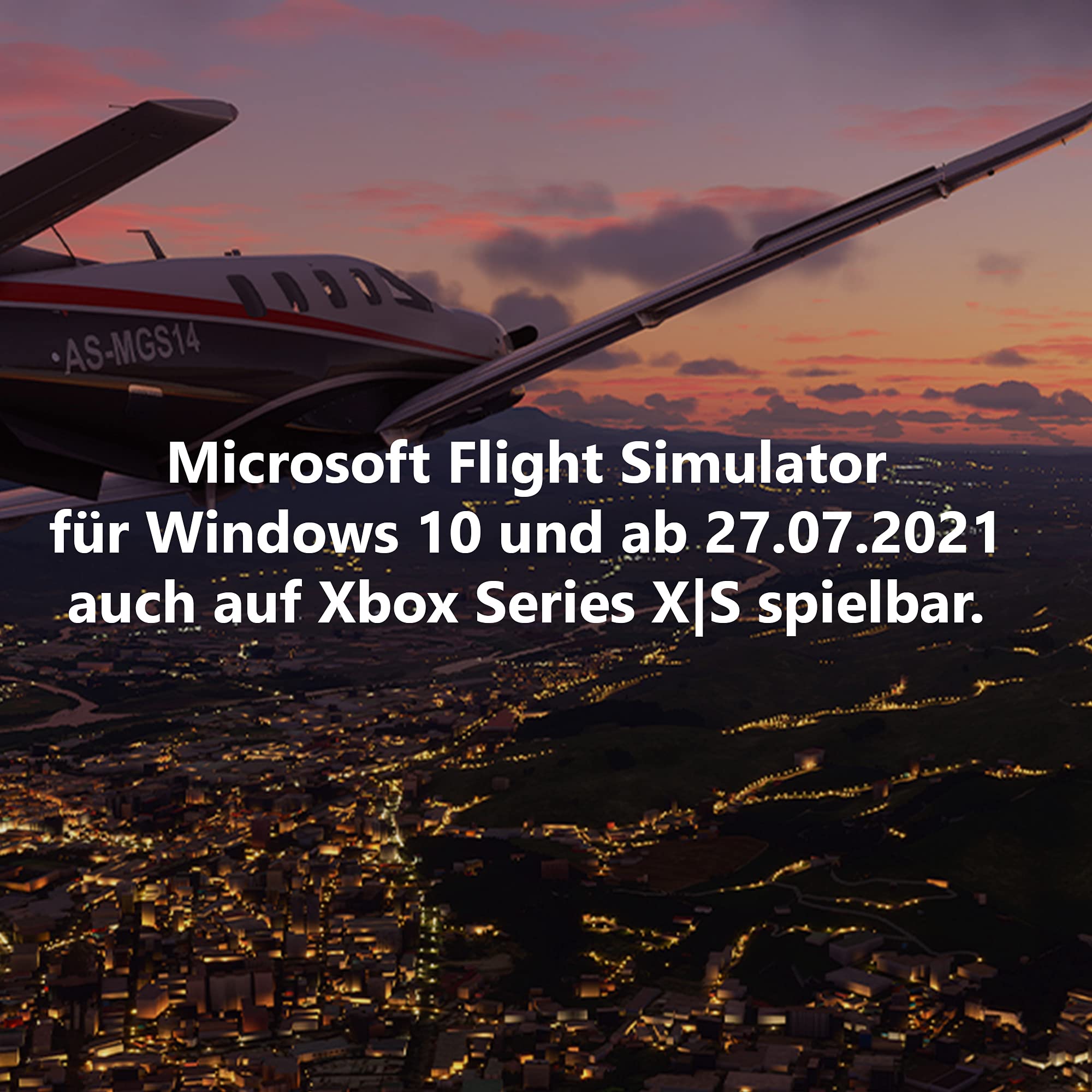 Microsoft Flight Simulator Deluxe Edition - Digital Code for PC & Xbox Series X|S | Realistic Flight Simulation Game for Aviation Enthusiasts & Gamers