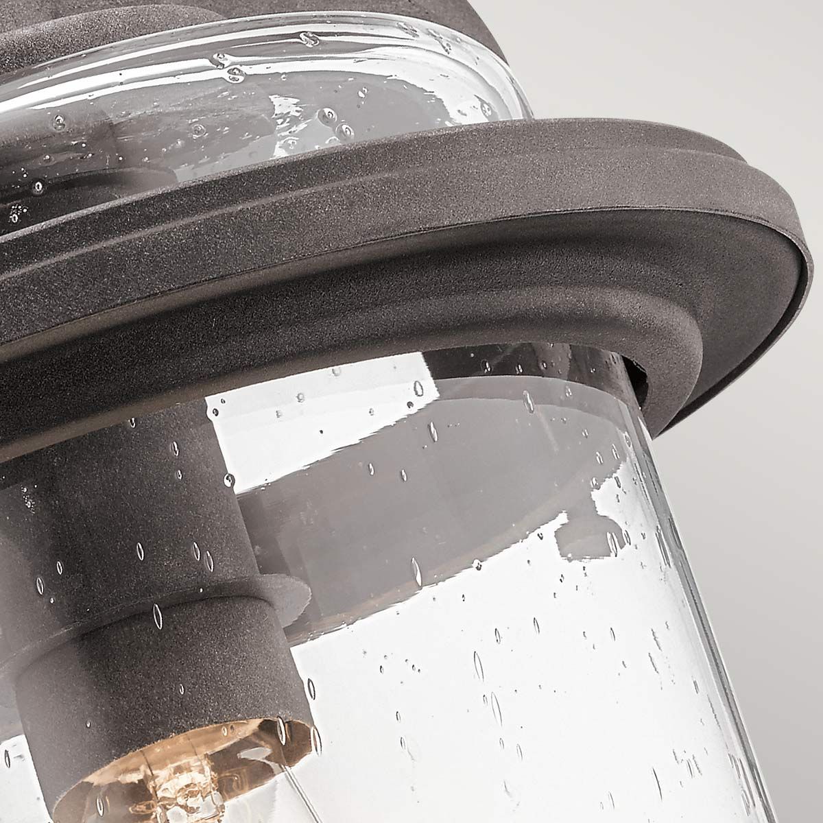 Andover 1 Light Small/Medium/Large Outdoor Wall Lantern - Weather Resistant Zinc Finish, E27 Socket, IP44 Rated - Perfect for Porch, Patio, Garden & Exterior Wall Lighting