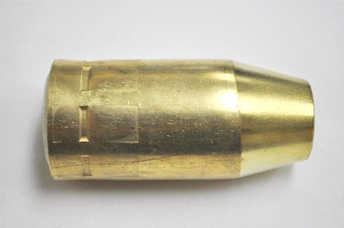 Miller Electric 199614 Brass Tapered MIG Weld Nozzle - Durable Welding Replacement Part for MIG Guns | Perfect for Automotive Repair, Metal Fabrication & Industrial Welding Projects