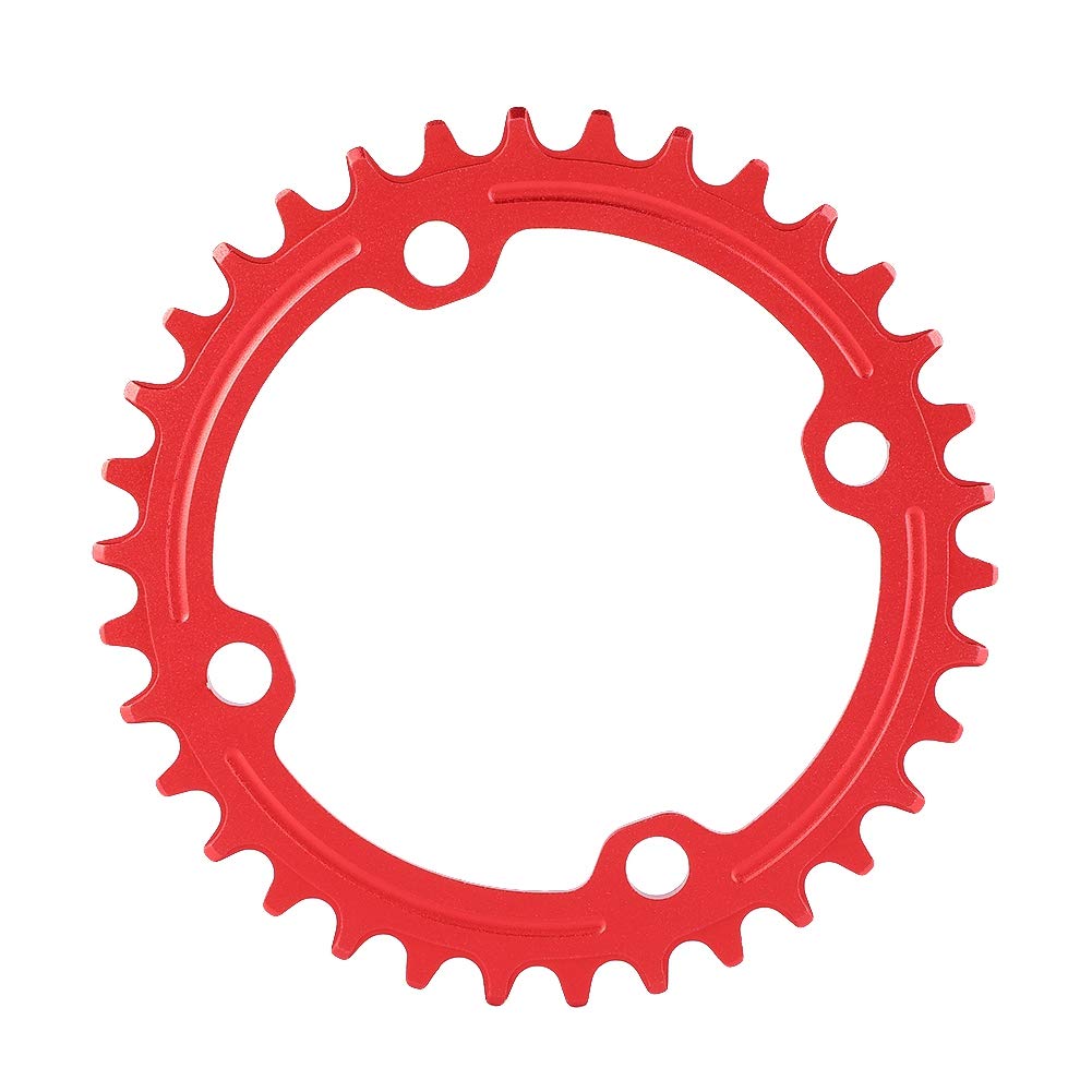 **Lightweight Aluminum Alloy Bicycle Crankset - BCD 104 Steel Single Crank Chain for Mountain Bikes - Perfect for Bike Owners & Cycling Enthusiasts - Ideal for Off-Road Trails & Commuting**
