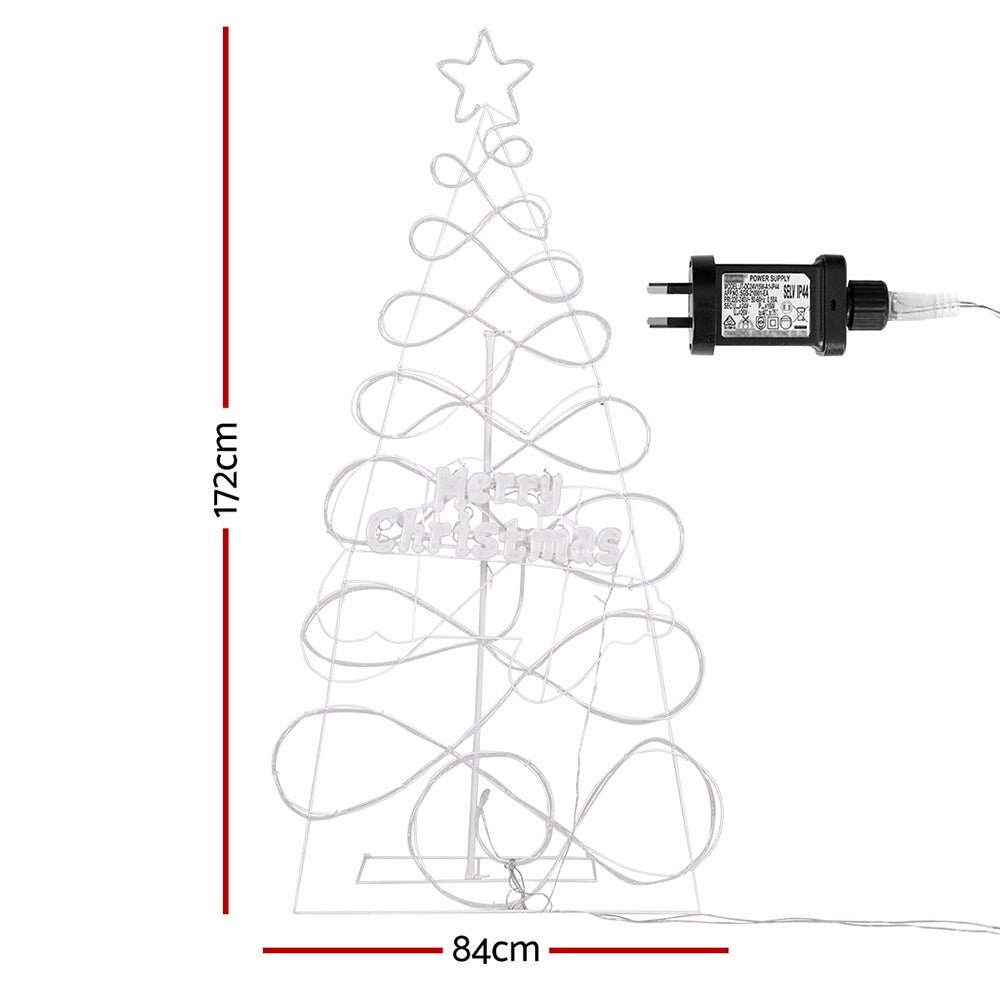 1.7m Christmas Tree with 230 RGB LED Lights - Pre-lit Holiday Decor for Home, Office & Party Decoration | Perfect for Living Room, Bedroom & Festive Celebrations