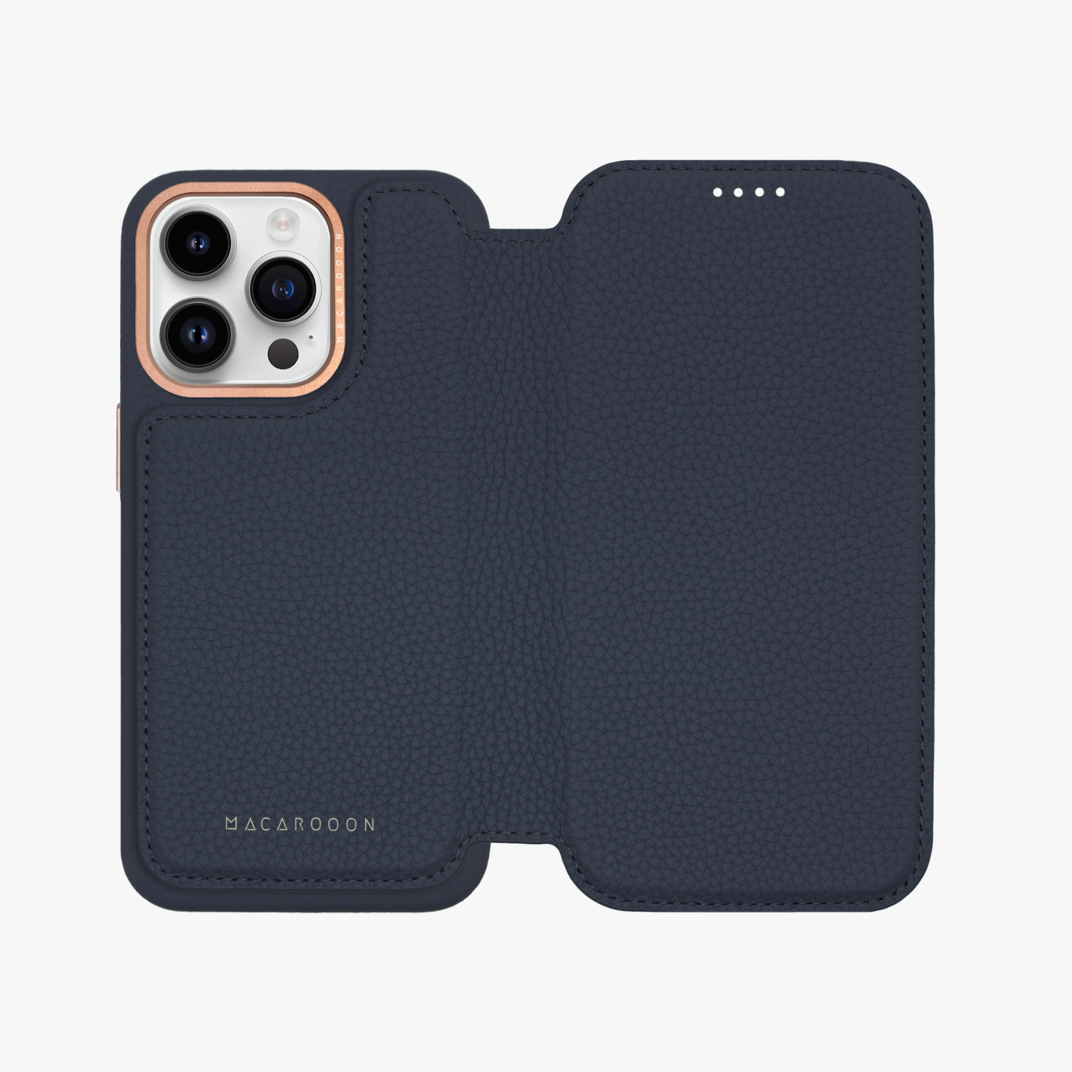 Premium iPhone 16 Pro Max MagSafe Leather Flip Case - Hybrid Protective Cover with Wallet Slot | Perfect for Business Professionals & Travelers