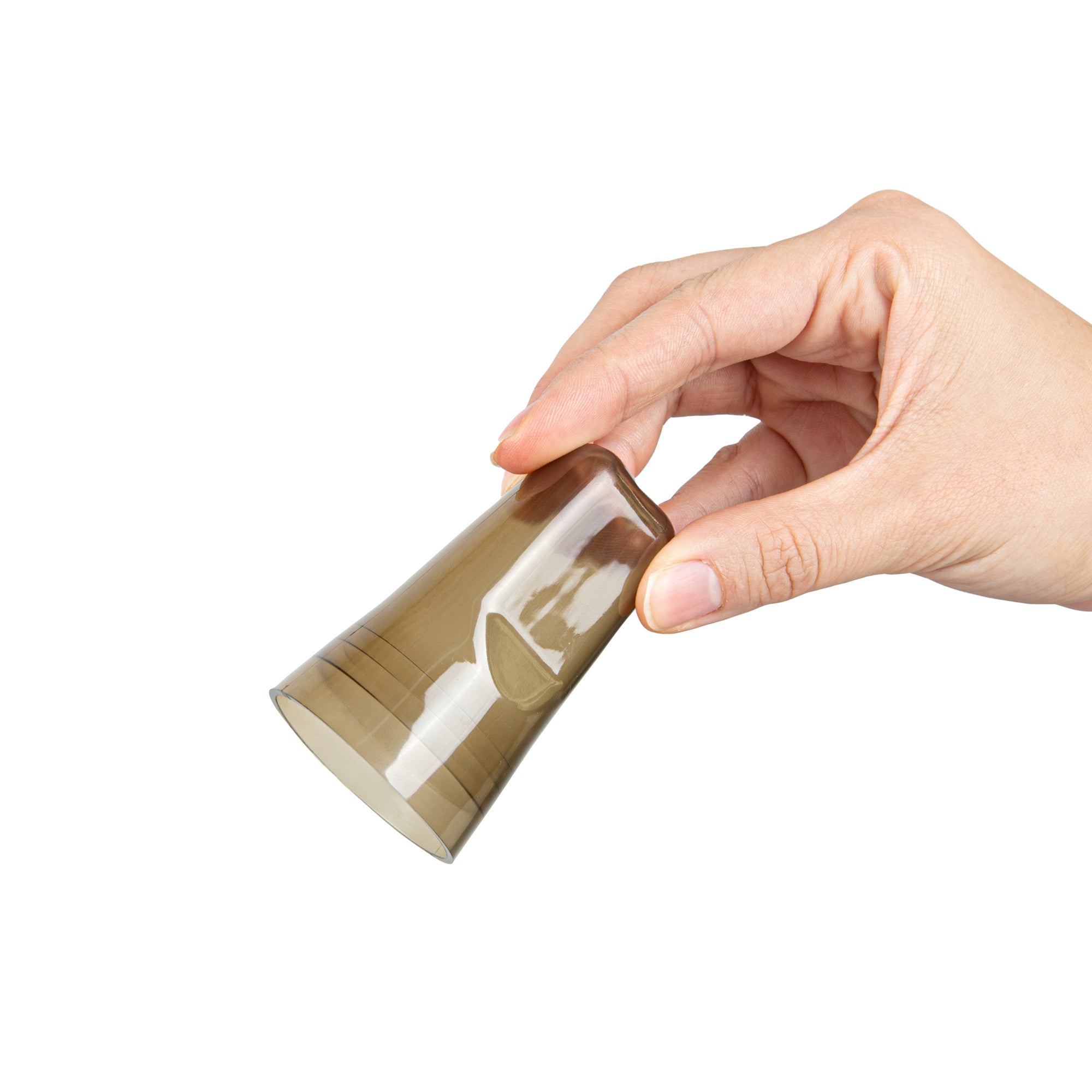 Universal Bar Lux Translucent Plastic Liquor Pourer Cover - 1 3/4