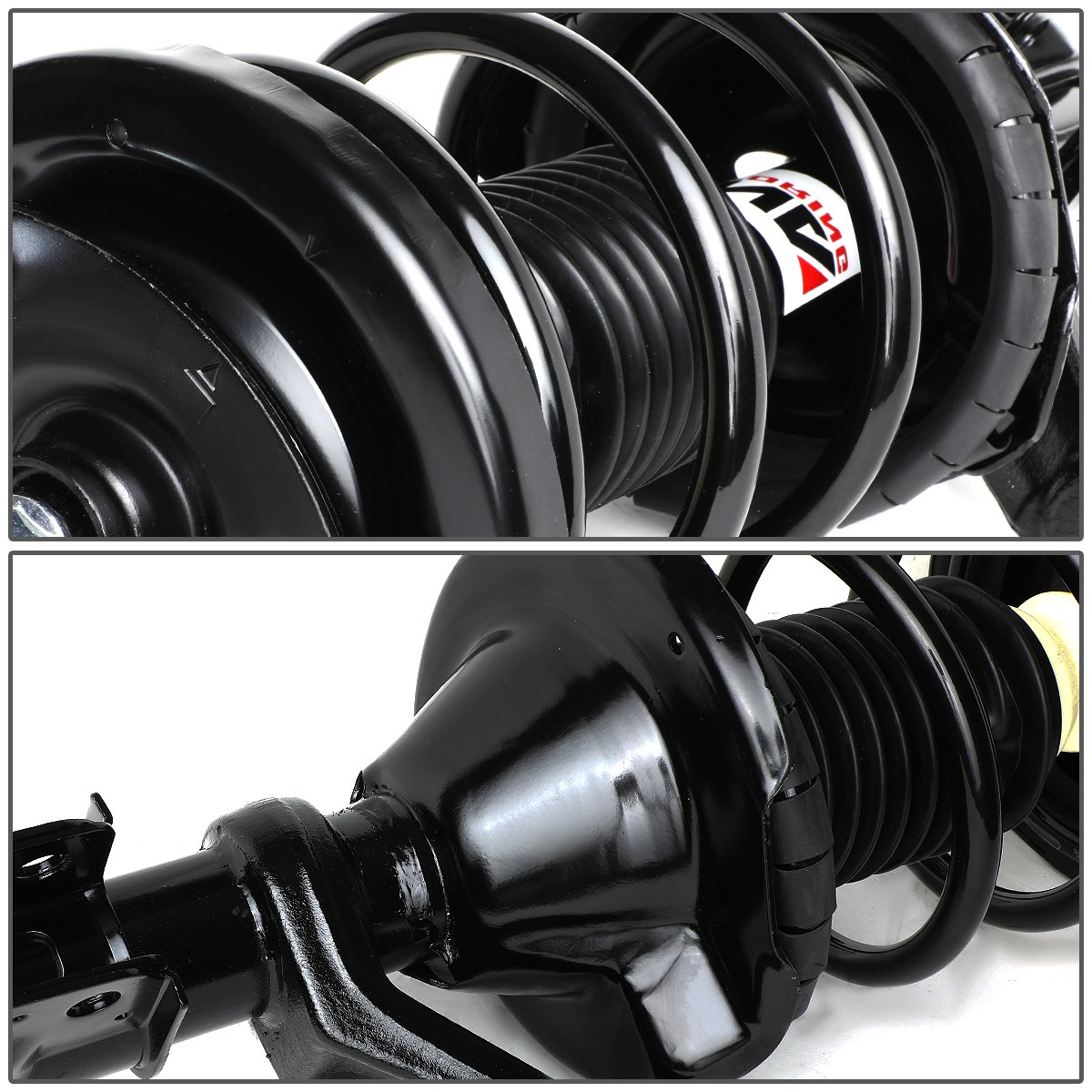 Auto Dynasty Compatible with Honda Civic Pair OE Style Front Coil Spring + Shock Strut 181433 181434 - Perfect for Smooth Ride & Enhanced Suspension Performance