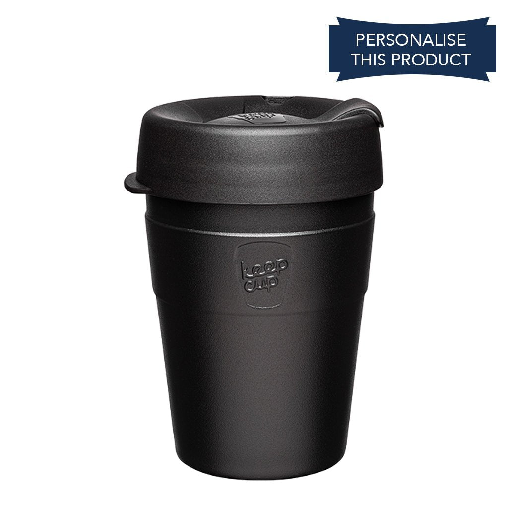 KeepCup 12oz Insulated Reusable Coffee Cup - Perfect for Hot & Cold Drinks, Office, Travel & Eco-Friendly Lifestyle