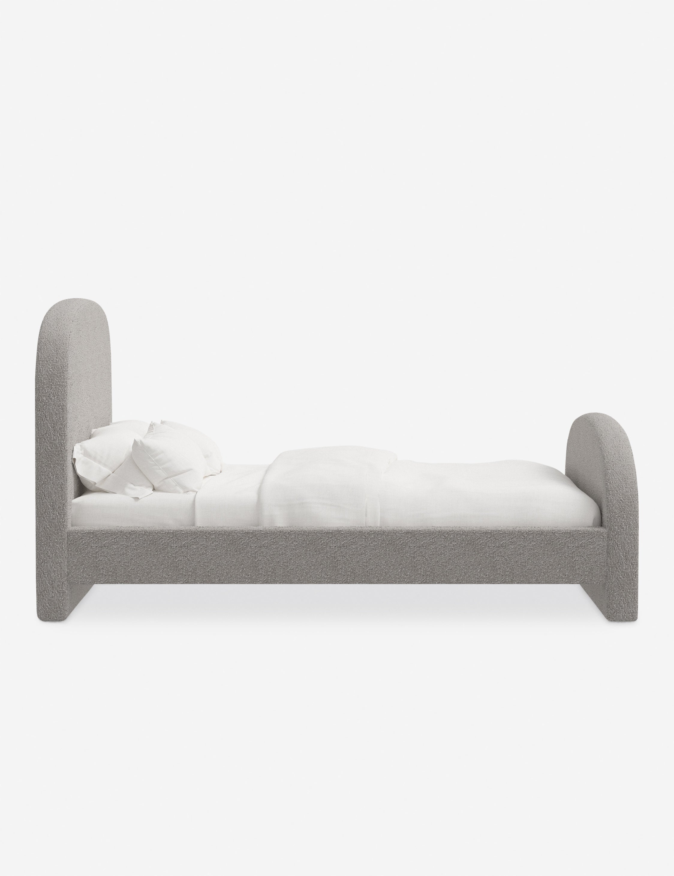 Stylish Bescond Platform Bed Frame - Queen Size Modern Minimalist Bedroom Furniture for Small Spaces | Perfect for Apartments, Dorms & Guest Rooms