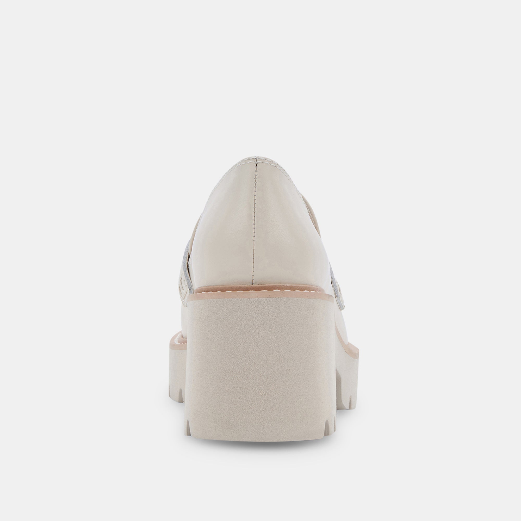 HALONA Ivory Leather Loafers for Women - Comfortable Slip-On Shoes for Casual & Office Wear - Stylish & Lightweight Walking Shoes for Everyday Use