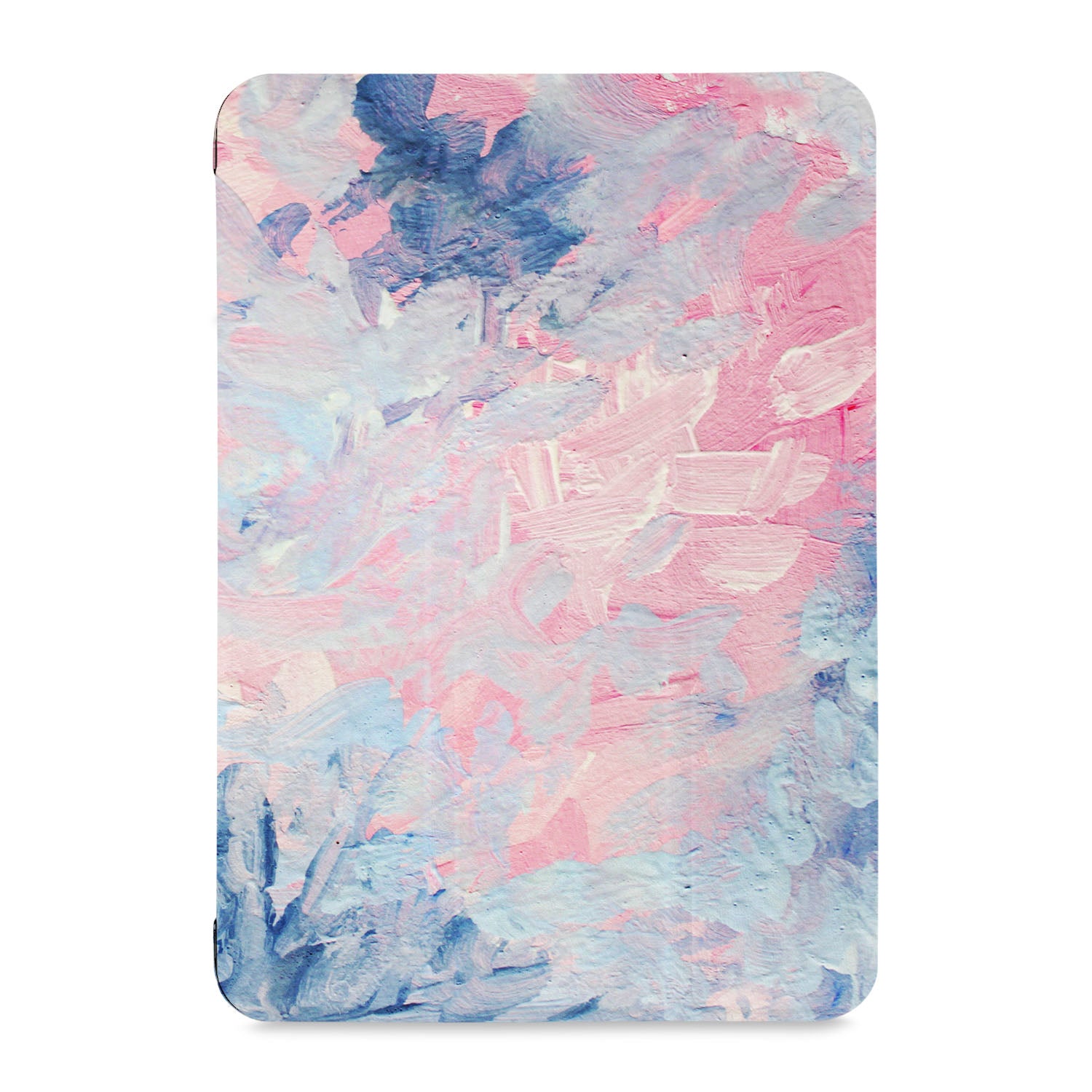 Samsung Tablet Case - Oil Painting Abstract Design Protective Cover for Samsung Galaxy Tab A/S/E - Perfect for Home, Office & Travel Use