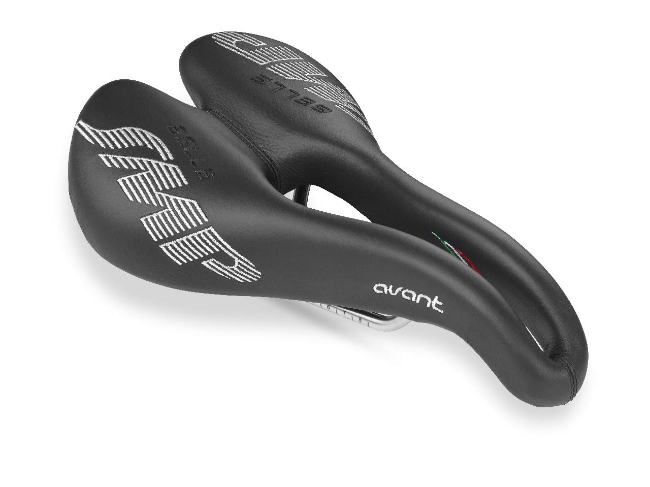 SMP4BIKE Avant Men's Bike Saddle - Comfortable Black Bicycle Seat for Road & Mountain Biking | Perfect for Long Distance Cycling & Commuting