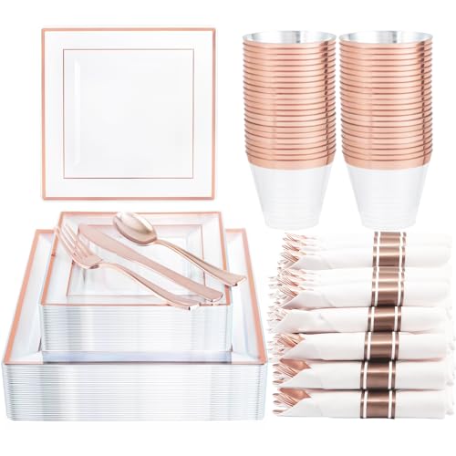 B Clear Rose Gold