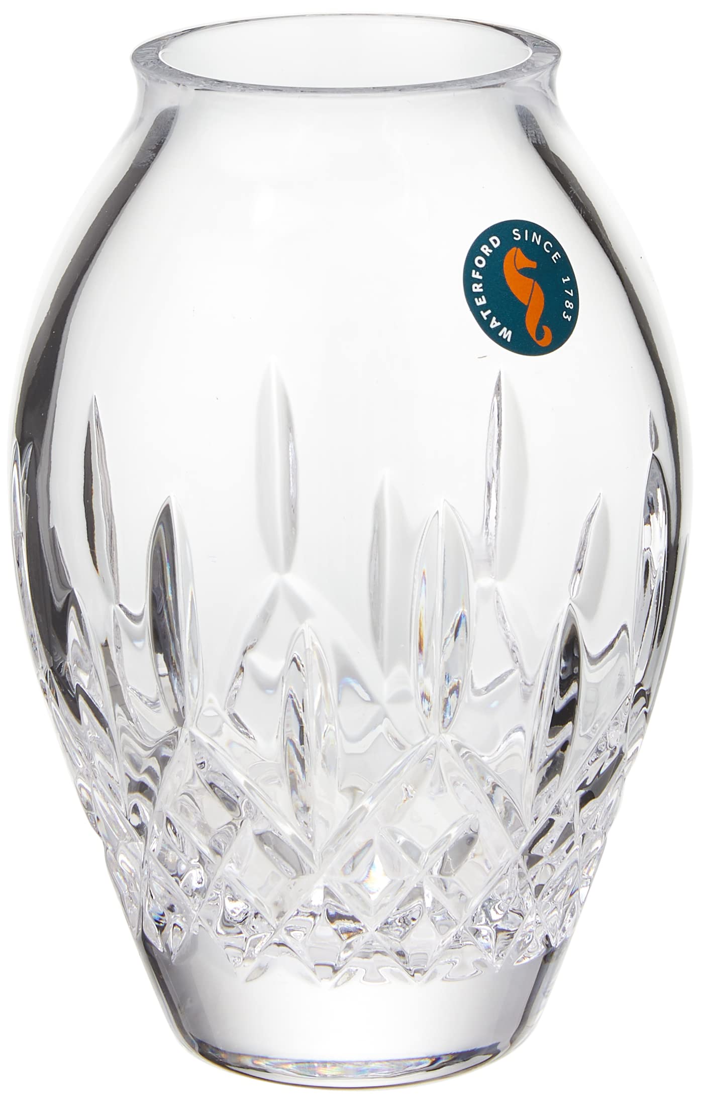Waterford Giftology Lismore Candy Bud Vase - 5.1 Inch Clear Crystal Flower Vase for Home Decor, Wedding Centerpieces & Gift Giving