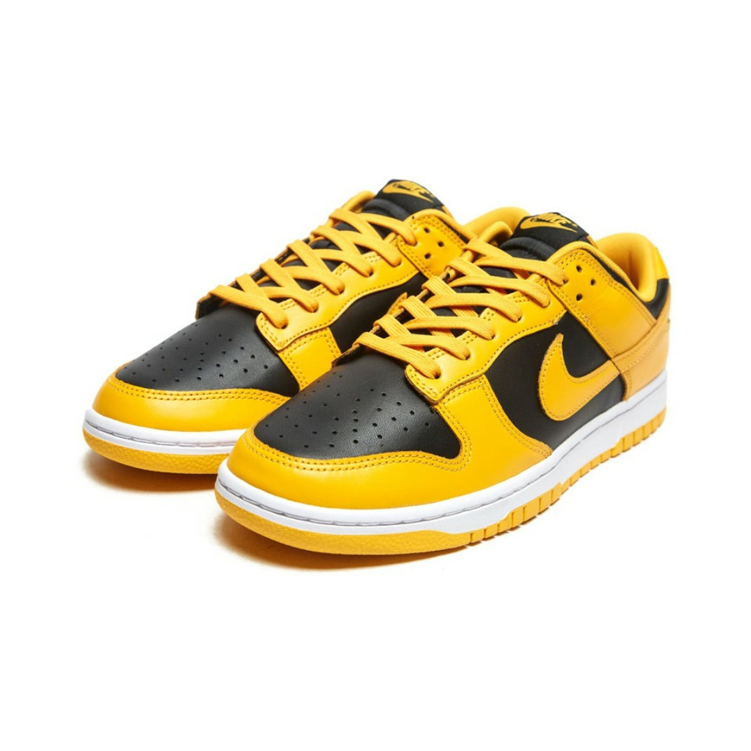 Nike Dunk Low Goldenrod Black White Sneakers - Stylish & Comfortable for Casual Wear, Street Fashion, and Everyday Outfits