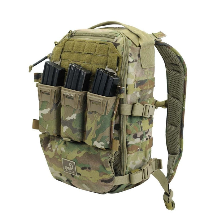 Agilite Pincer Placard - Tactical Triple Magazine Pouch for AR15, M4 & AK47 | Military-Grade MOLLE Compatible Chest Rig | Perfect for Airsoft, Hunting & Outdoor Adventures
