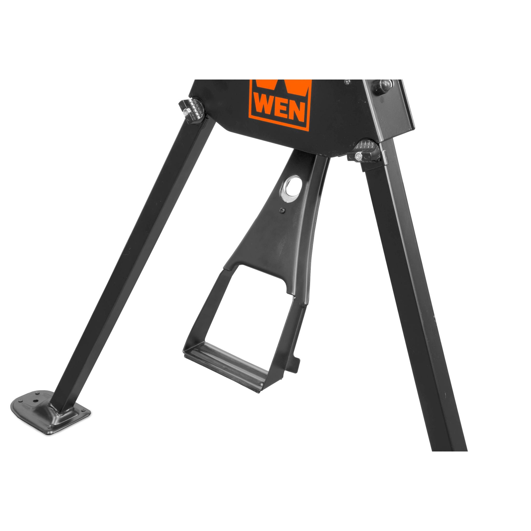 WEN WA601 Heavy Duty Portable Saw Horse - 600 LB Capacity Workbench for Woodworking, DIY Projects & Jobsite Support - Perfect for Contractors, Carpenters & Home Improvement