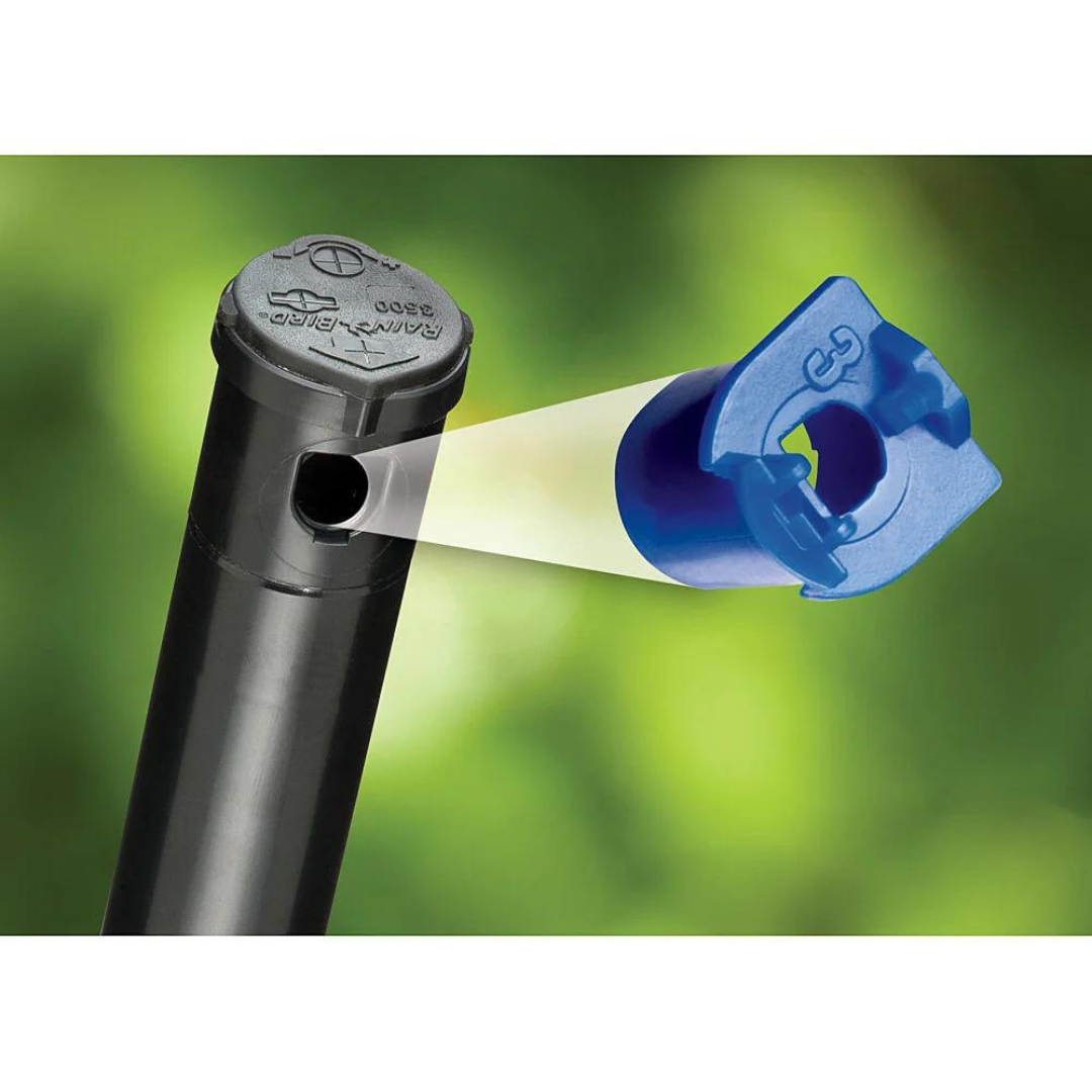 Rainbird 3504 100mm Adjustable 40-360° Gear Drive Sprinkler - 5-10m Coverage, 15mm BSP Thread - Perfect for Lawn, Garden & Landscape Irrigation Systems