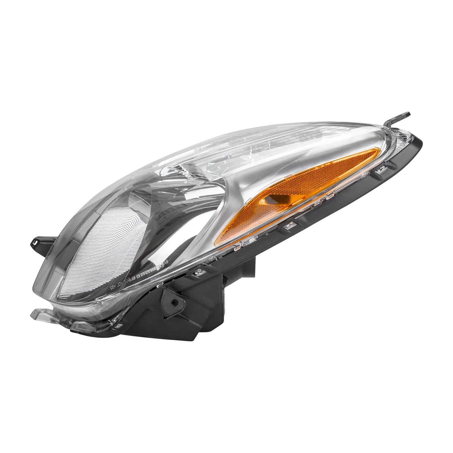 TYC Left Headlight Assembly Compatible with 2007-2008 Toyota Yaris - Replacement for Broken or Foggy Headlights - Perfect for Night Driving and Road Safety