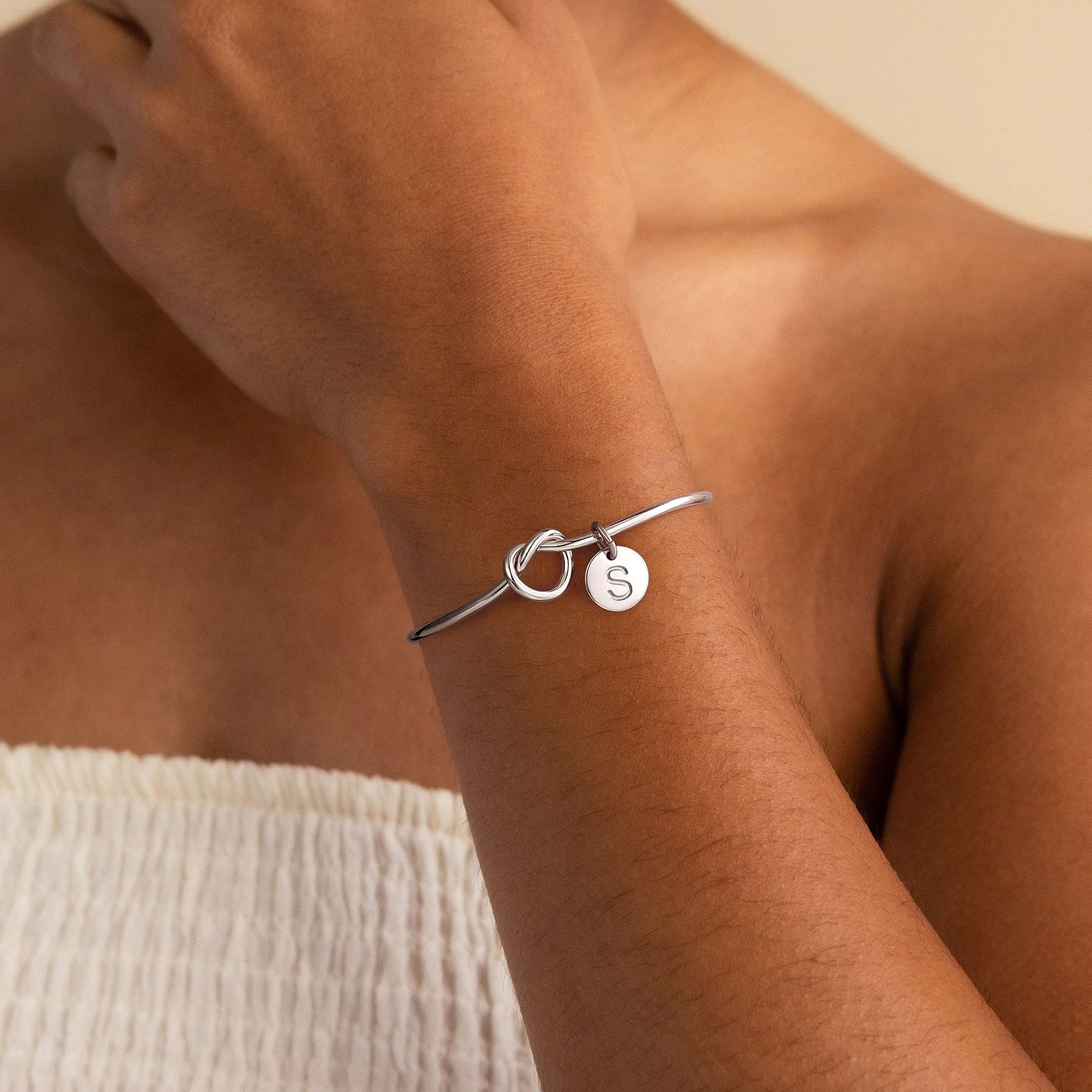 Personalized Initial A-Z Gold Bracelet for Women - Custom Letter Cuff Bangle Jewelry, Elegant Bridesmaid Gift for Wedding, Birthday, Anniversary | Perfect for Everyday Wear, Special Occasions & Gift Giving