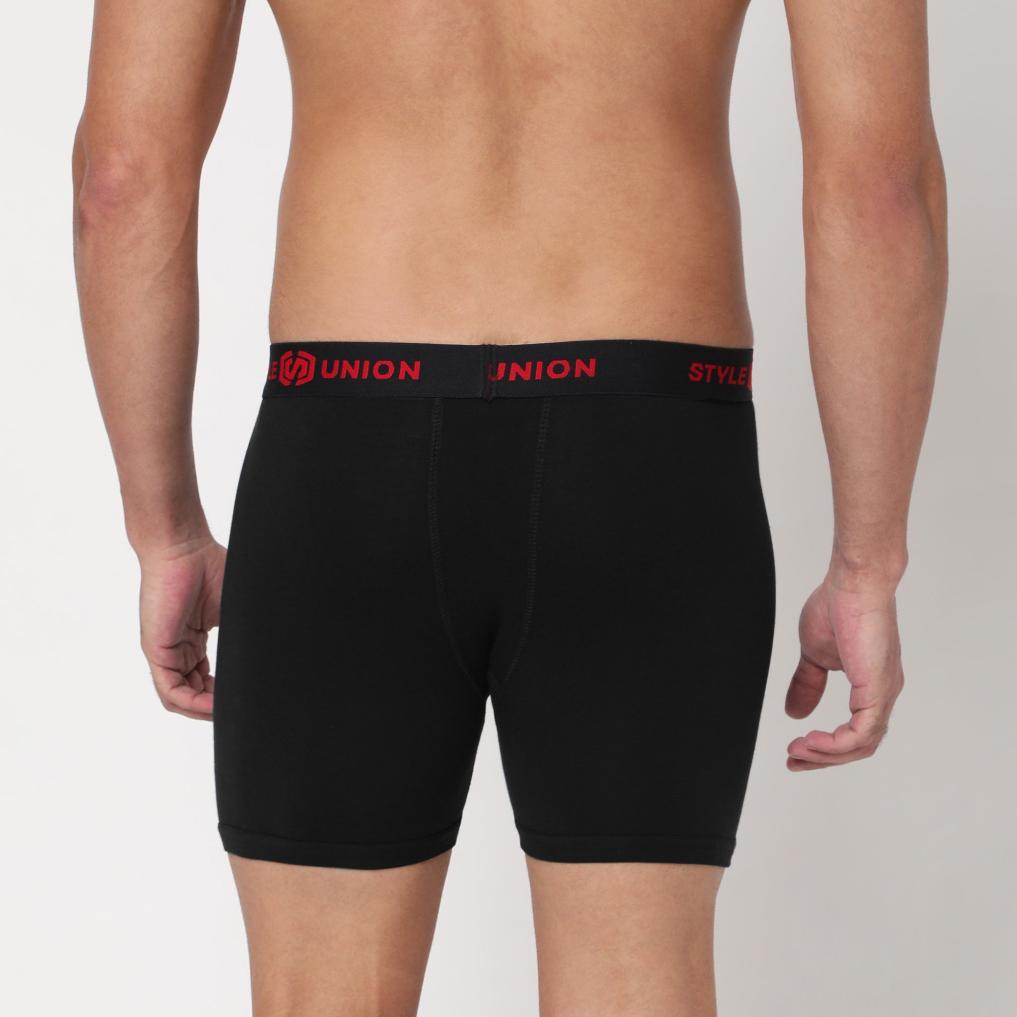 Premium Cotton Men's Black Briefs - Soft, Comfortable Underwear for Everyday Wear, Workout & Sleep
