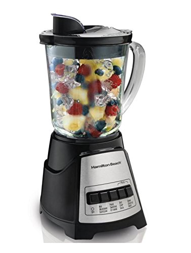 Hamilton HB 700W Multi-Function Blender with 6 Speeds & Pulse - Perfect for Smoothies, Soups & Food Prep (Model 58148)