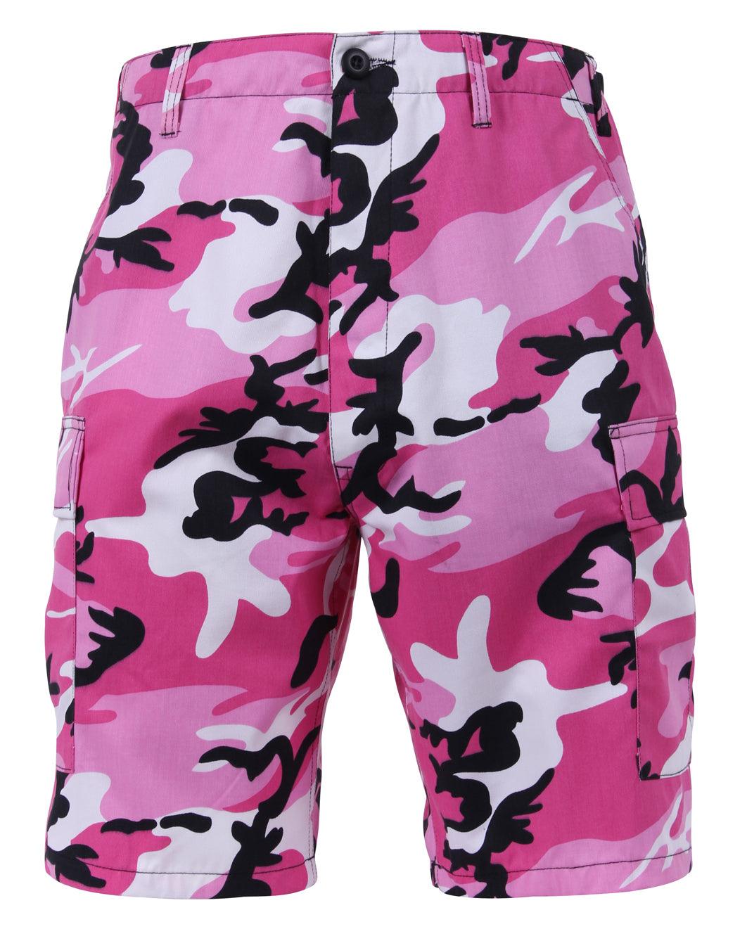 Rothco Men's Camouflage BDU Cargo Shorts - Military Tactical Outdoor Hiking & Hunting Pants for Adventure & Workwear
