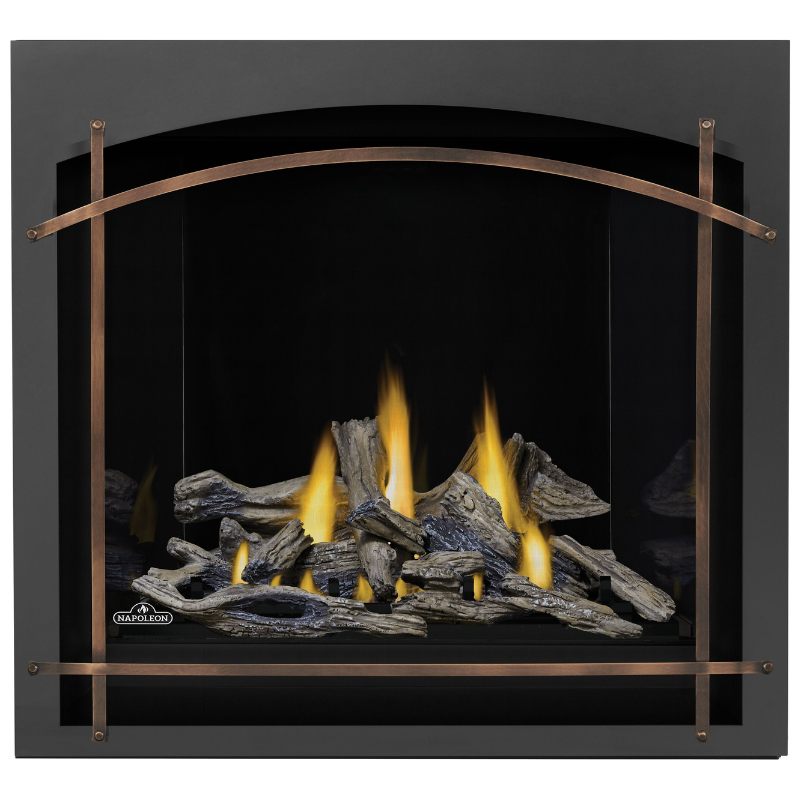Napoleon Altitude X 36 Inch Direct Vent Gas Fireplace - AX36 Model | Indoor Home Heating Solution for Living Rooms & Bedrooms