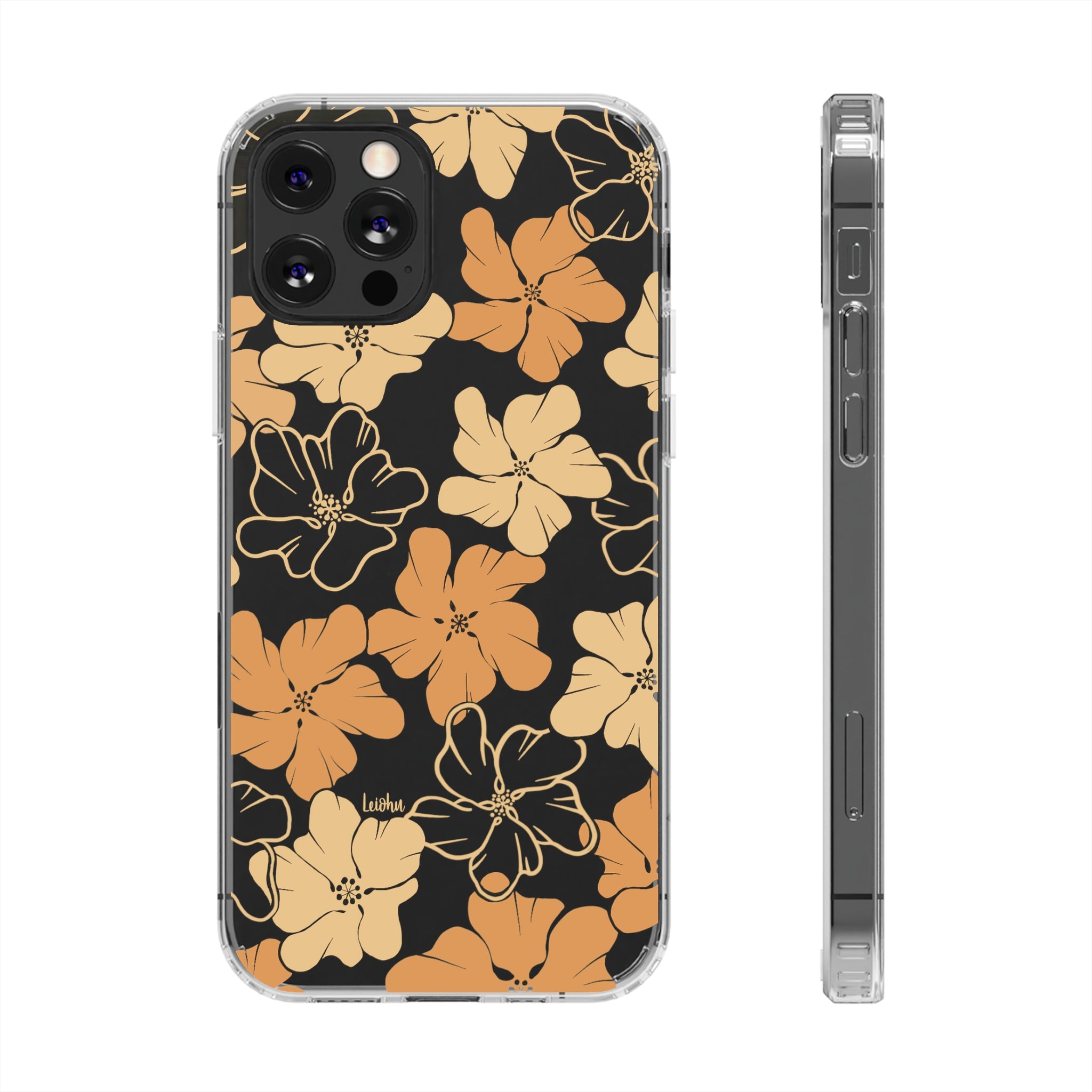 RETRO ILIMA Clear Phone Case - Slim Protective Cover for iPhone & Samsung - Perfect for Everyday Use & Travel