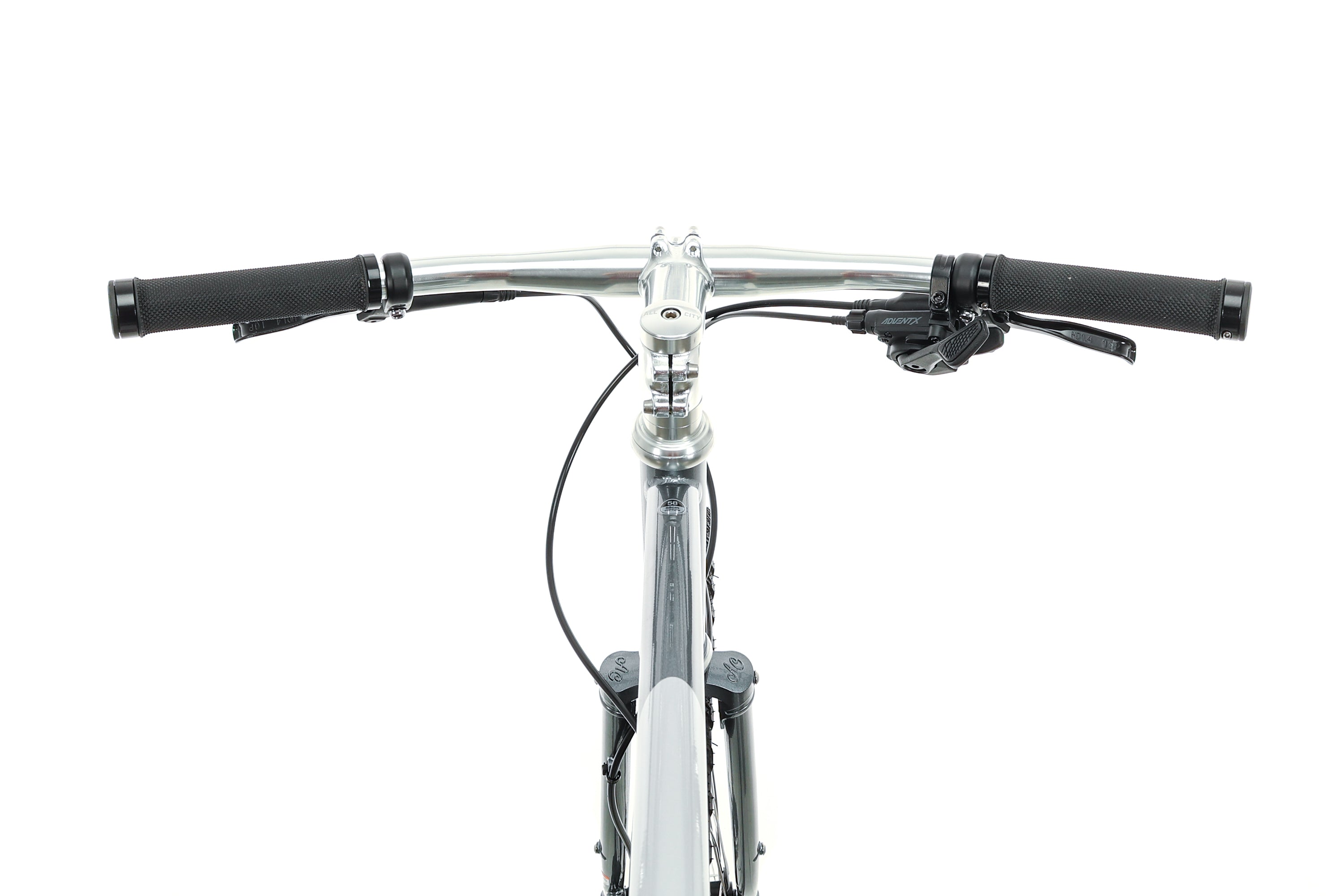 All City Space Horse MicroSHIFT Touring Bike 2023 - 58cm Steel Frame Gravel & Commuter Bike for Urban Adventures & Long-Distance Rides