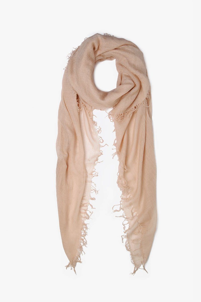Luxury Cashmere and Silk Scarf for Women - Soft Doeskin Winter Wrap - Perfect for Office, Travel & Gift Giving