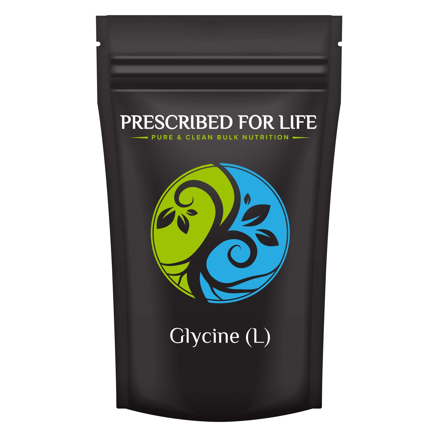 Prescribed For Life Glycine Powder - Pure L-Glycine Supplement for Digestion, Muscle Recovery & Sleep Support | Vegan, Non-GMO, Gluten-Free Amino Acid Powder (2kg/4.4lb) | Post-Workout Recovery & Stress Relief Supplement