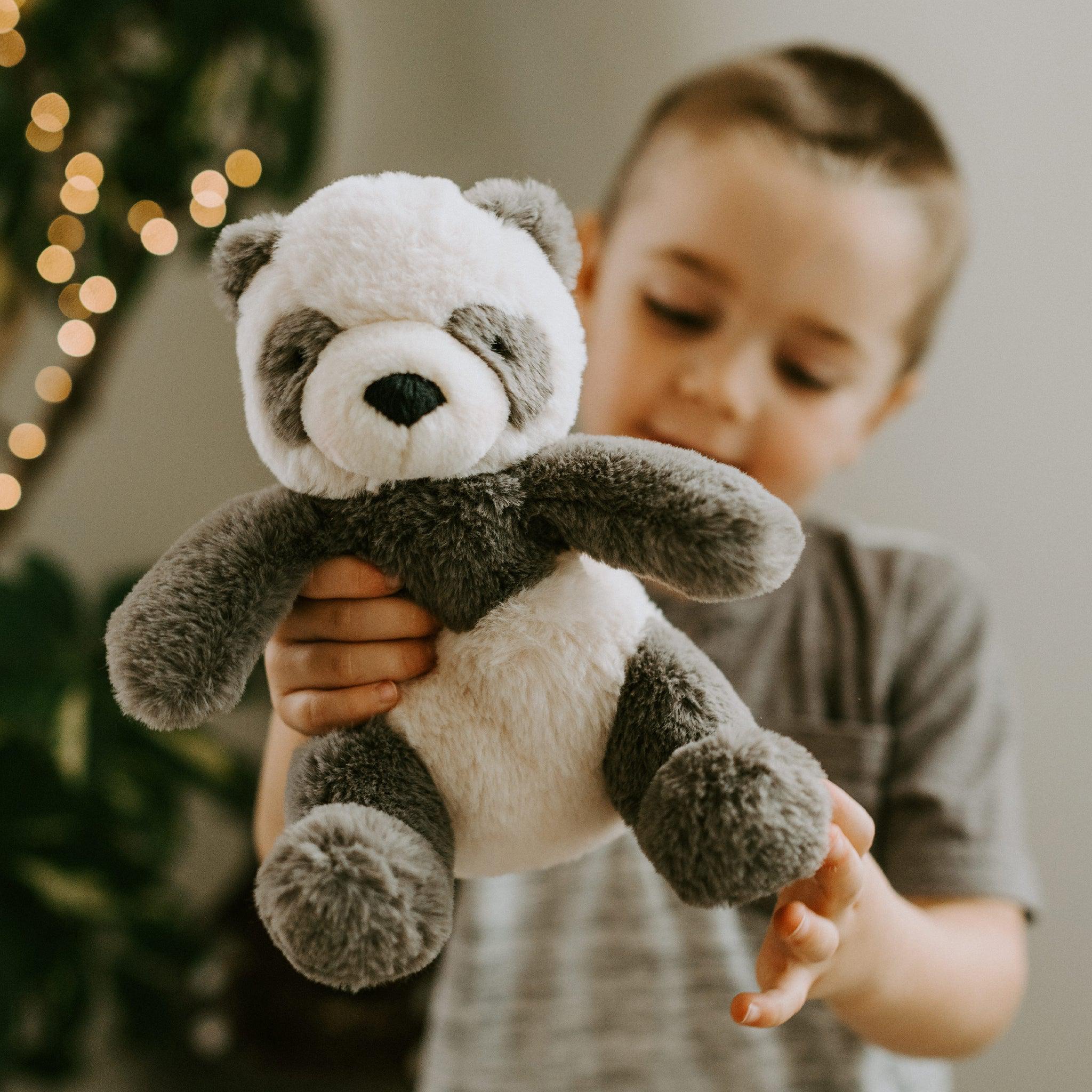 Tiny Nibble Bamboo Panda Plush Toy - Cute Stuffed Animal for Kids & Collectors | Perfect for Nursery Decor, Gifts & Panda Lovers