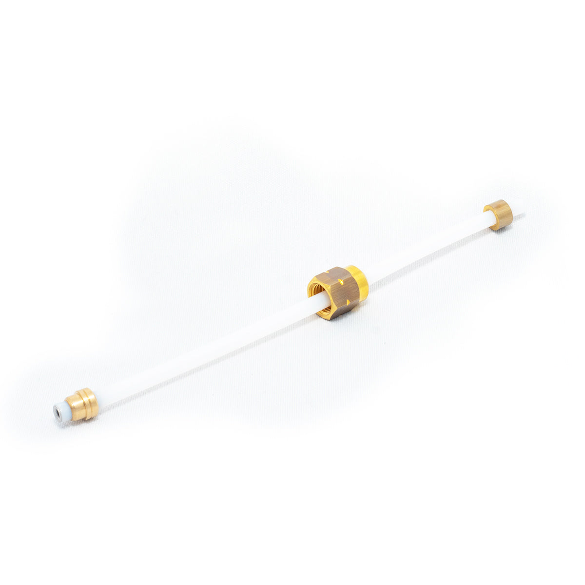 DeLonghi PTFE Tube 135mm with Nut - Replacement Part 5513219841 for Coffee Machines & Appliances - Perfect for Repairs & Maintenance