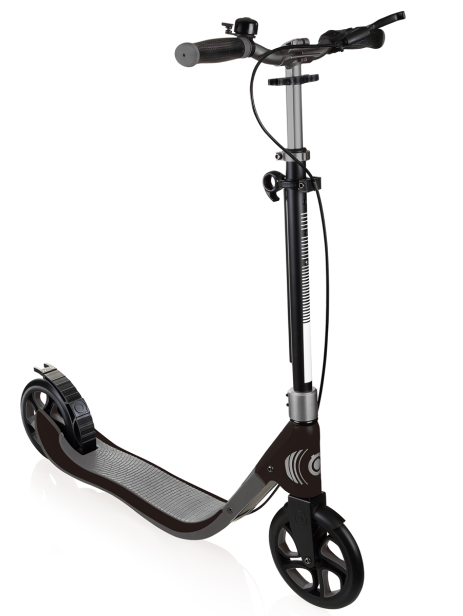 Globber One NL 205 Deluxe 3-Wheel Scooter for Kids - Adjustable Height, Lightweight & Foldable - Perfect for Outdoor Play, Commuting & Neighborhood Rides