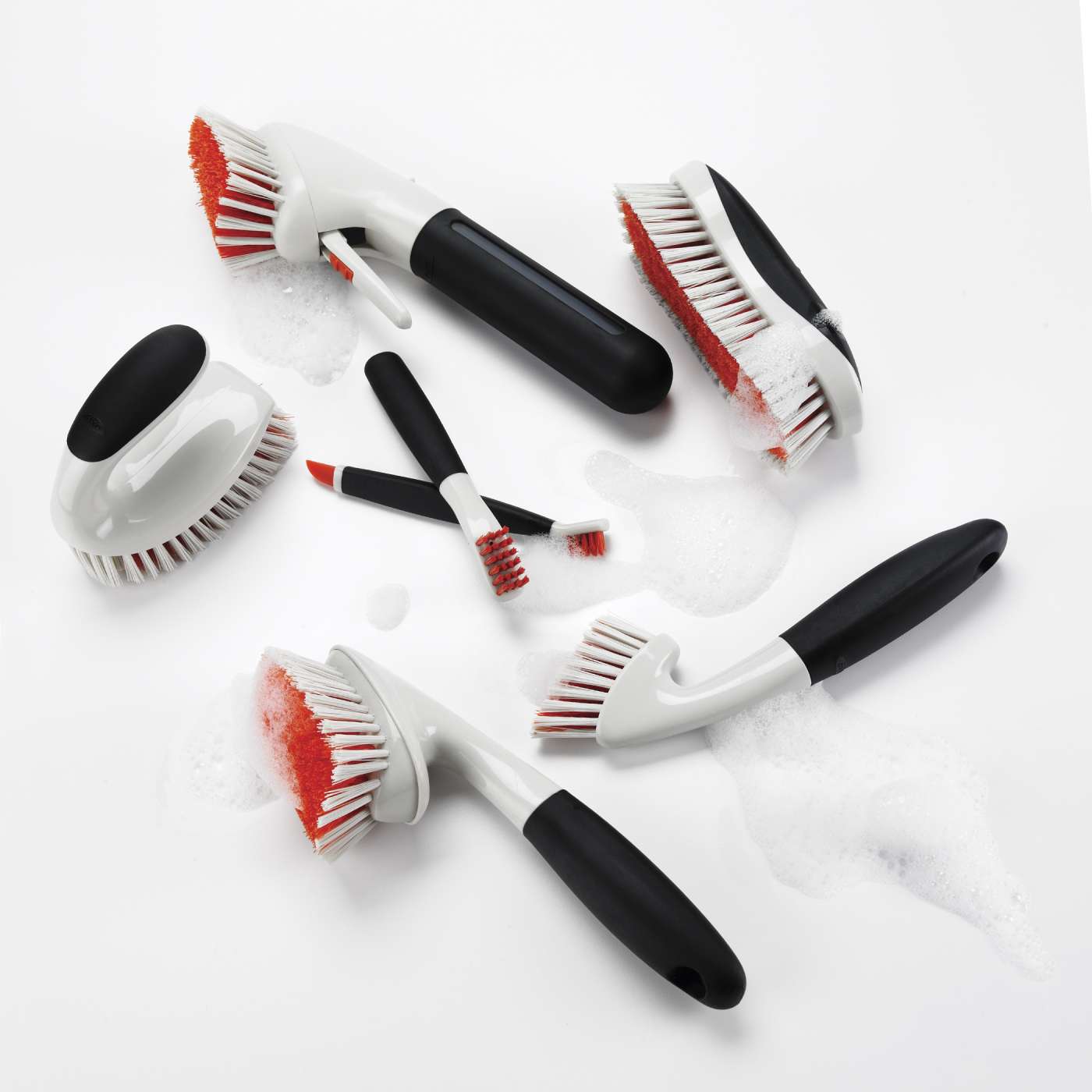 Premium Grout Brush for Tile Cleaning - Heavy Duty Scrub Brush for Bathroom, Kitchen & Shower - Ergonomic Handle for Deep Grout Cleaning - Perfect for Home Renovation & DIY Projects