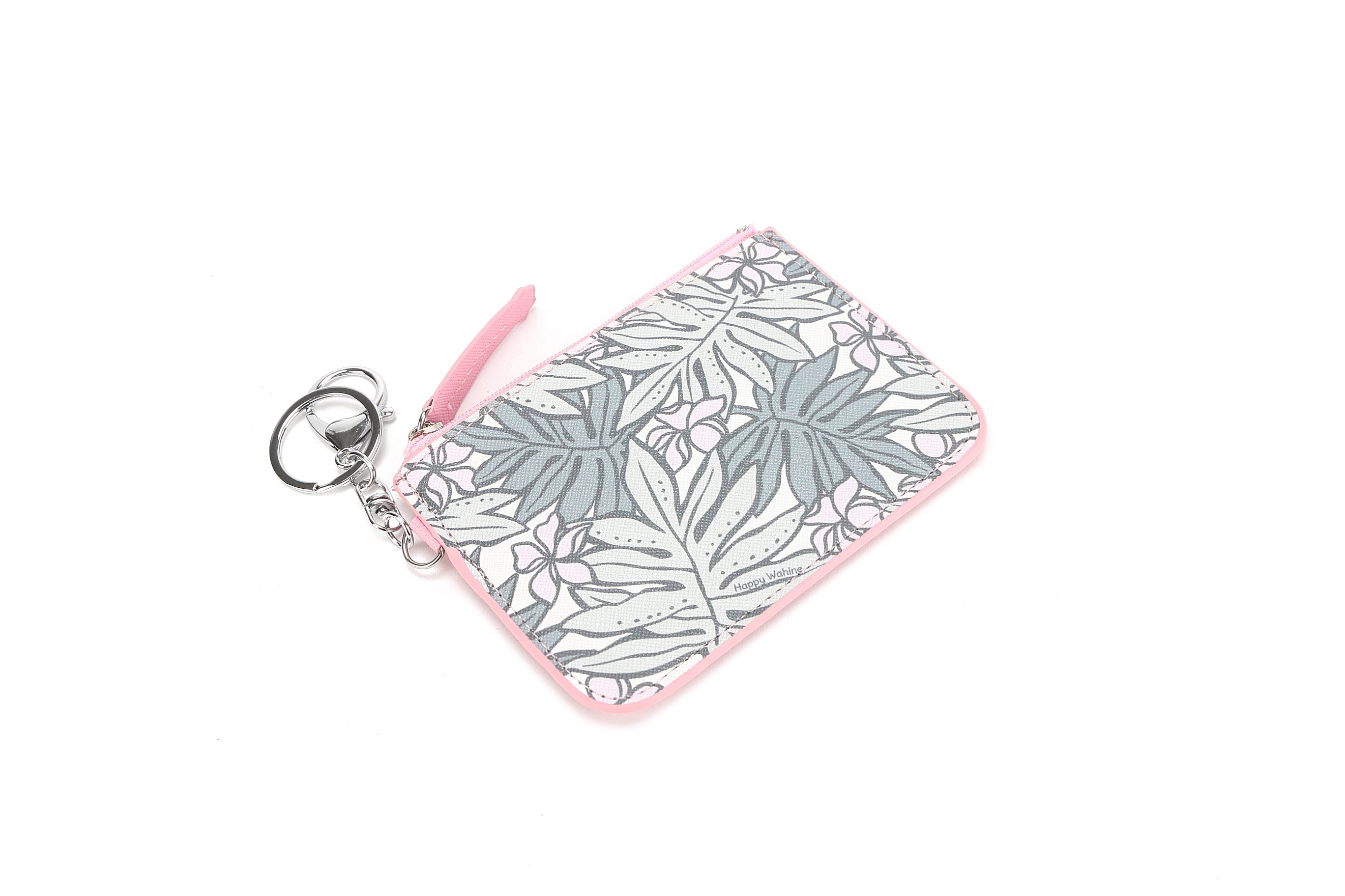 Premium Card Holder Wallet - May Lauaʻe Grey | Slim RFID Blocking Credit Card Case for Men & Women | Perfect for Travel, Business & Everyday Use