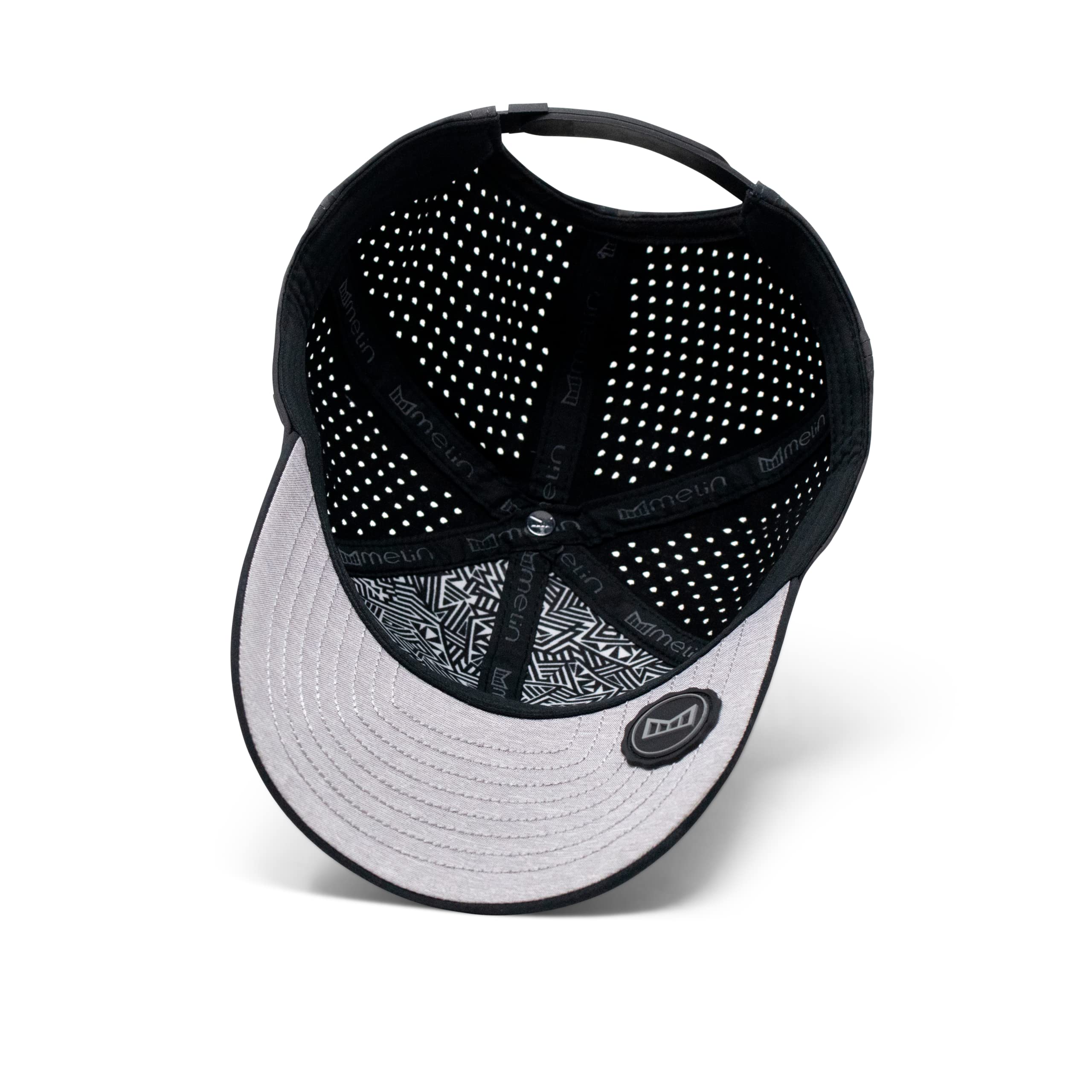 Melin A-Game Hydro Performance Snapback Hat - Water-Resistant Baseball Cap for Men & Women - Golf, Running, Workout & Outdoor Activities Hat - Perfect for Sports, Fitness & Daily Wear