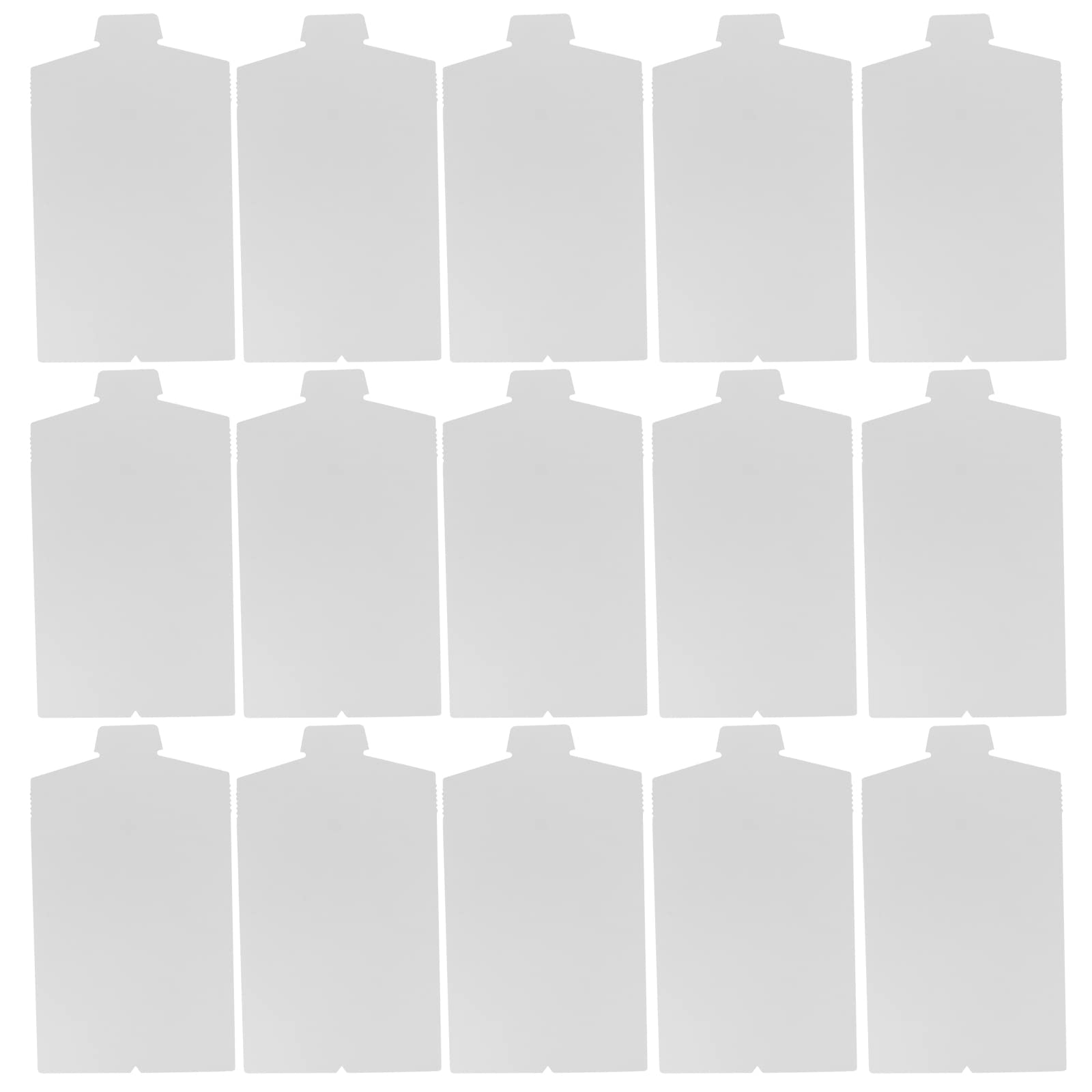 VICASKY 20 Pack White Shirt Cardboard Folders - Heavy Duty Splint Paper Storage Organizers for Office, School, and Home Organization