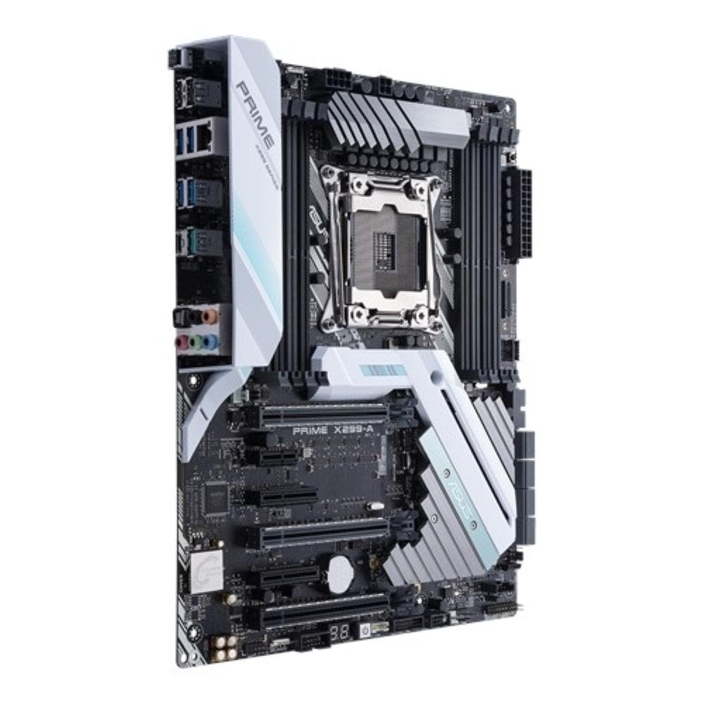 ASUS PRIME X299-A LGA 2066 ATX Motherboard - Intel X299 Chipset, DDR4, M.2, USB 3.1 - Perfect for Gaming, Content Creation & High-Performance Workstations